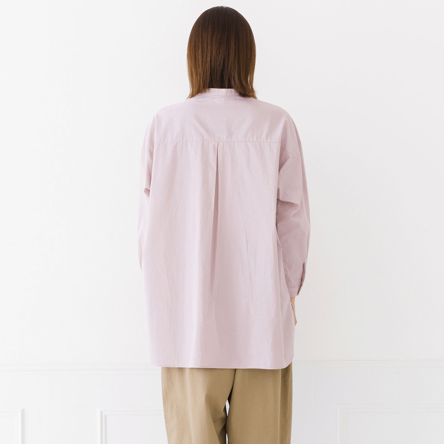 【お取り寄せ】Kermu コットンポムリンワッシャー前ストリングオーバーシャツ - 画像19