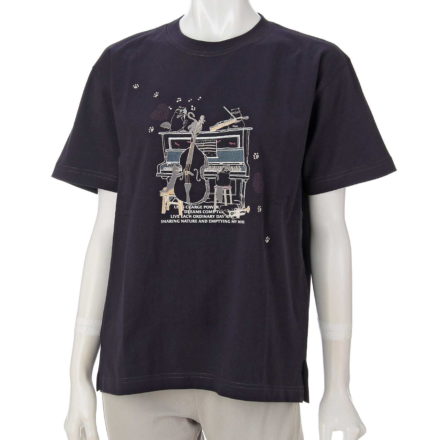 【ETONET限定】DDCLUB  プリントTネコピアノ - 画像9