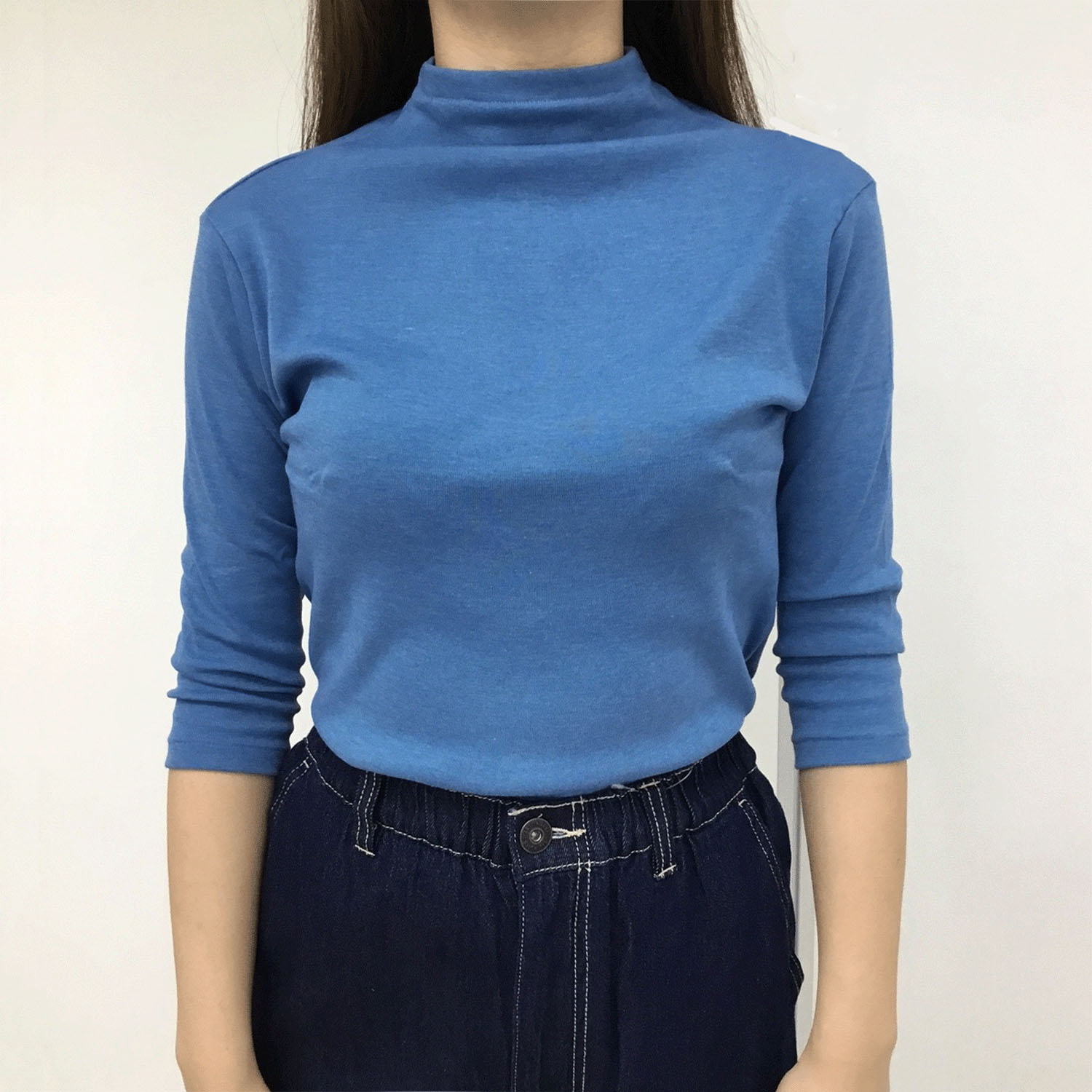 マゼンタT／Cフライス7分袖 - 画像3