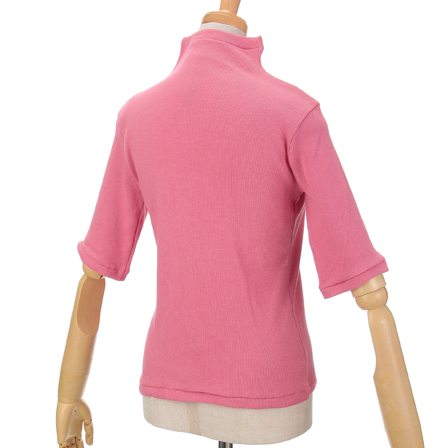 マゼンタT／Cテレコ5分袖 - 画像13