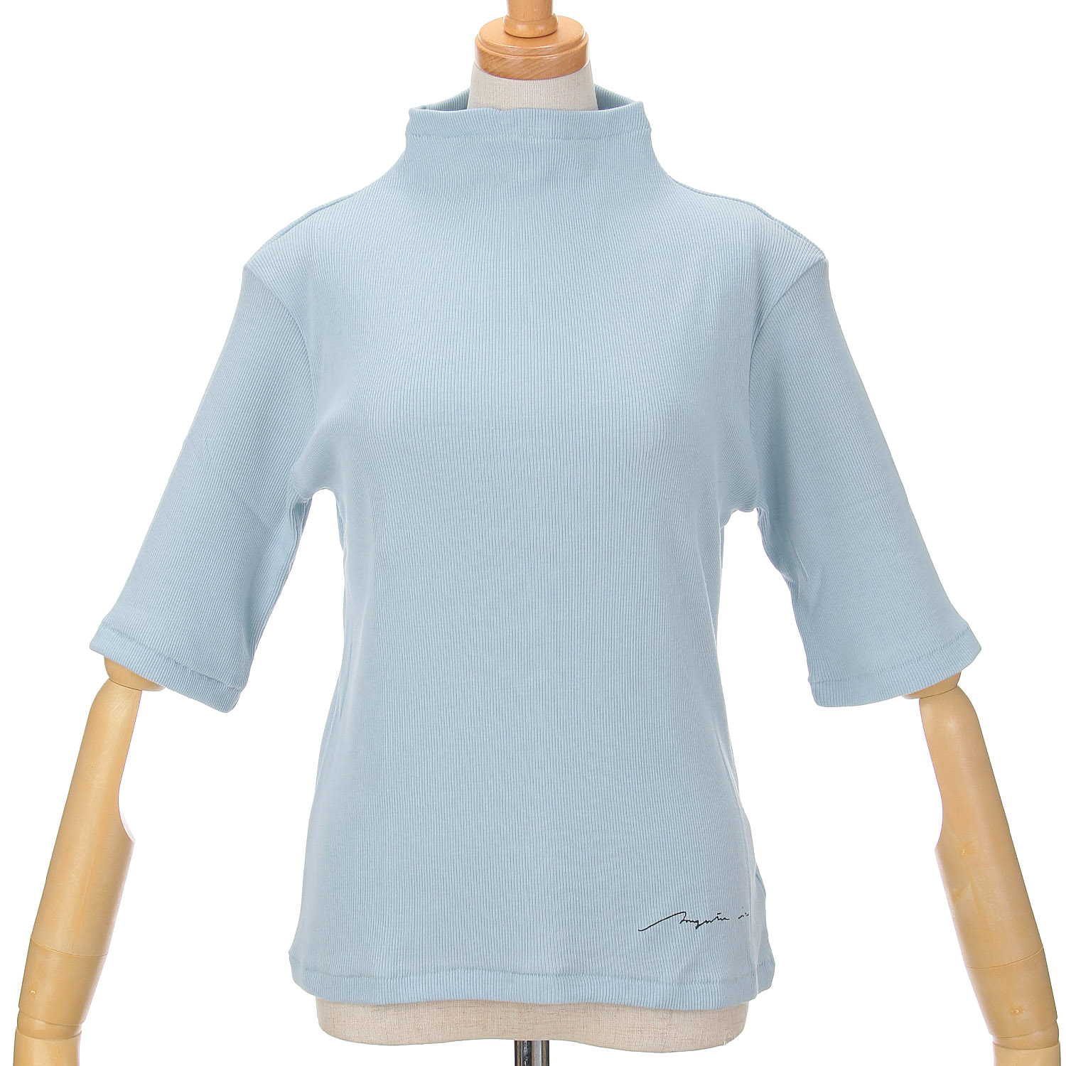 マゼンタT／Cテレコ5分袖 - 画像18