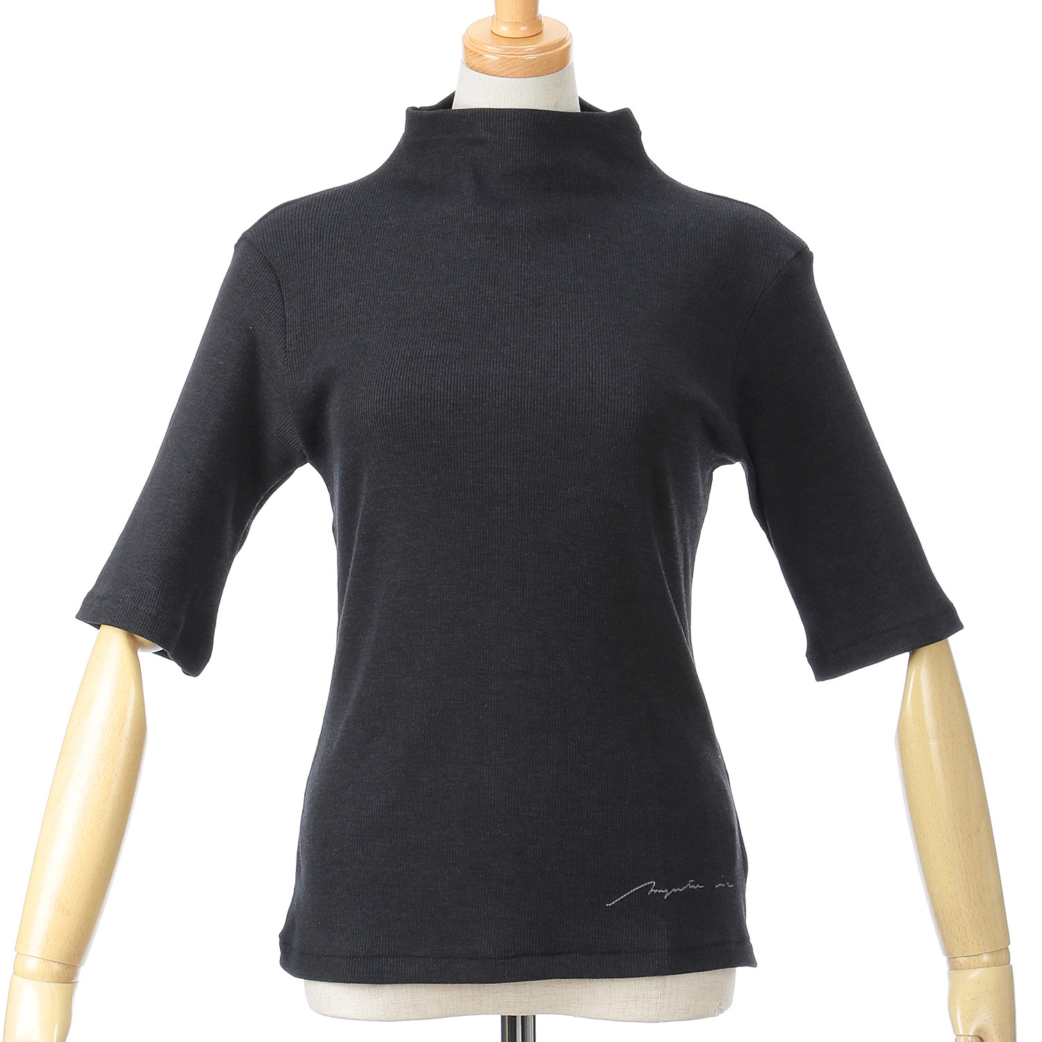 マゼンタT／Cテレコ5分袖 - 画像9