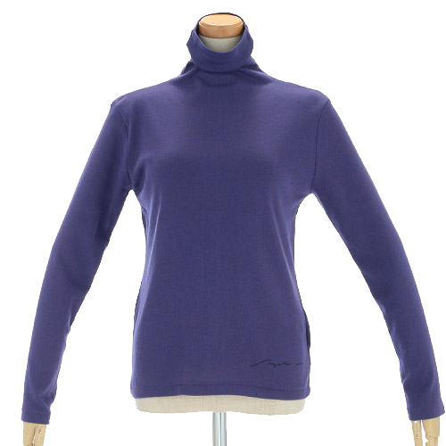 マゼンタ フライス12cmボトルネック長袖 - 画像54