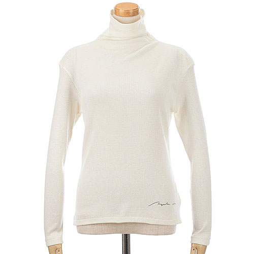 【Insta Live】マゼンタ テレコ12cmボトルネック長袖 - 画像18