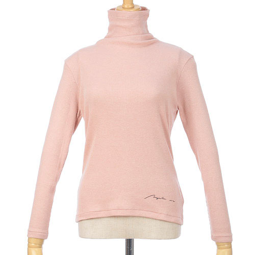 【Insta Live】マゼンタ テレコ12cmボトルネック長袖 - 画像29