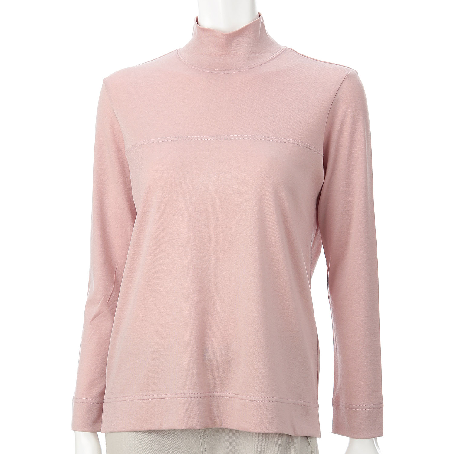 セルロース片袋胸切替ハイネック - 画像9