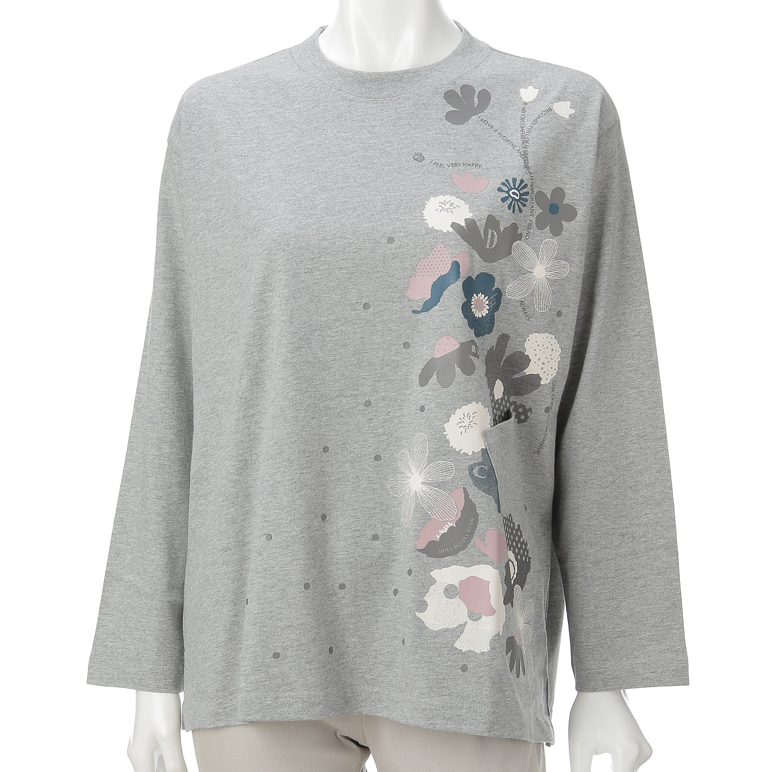 DDCLUB ワイドT FLOWER - 画像1