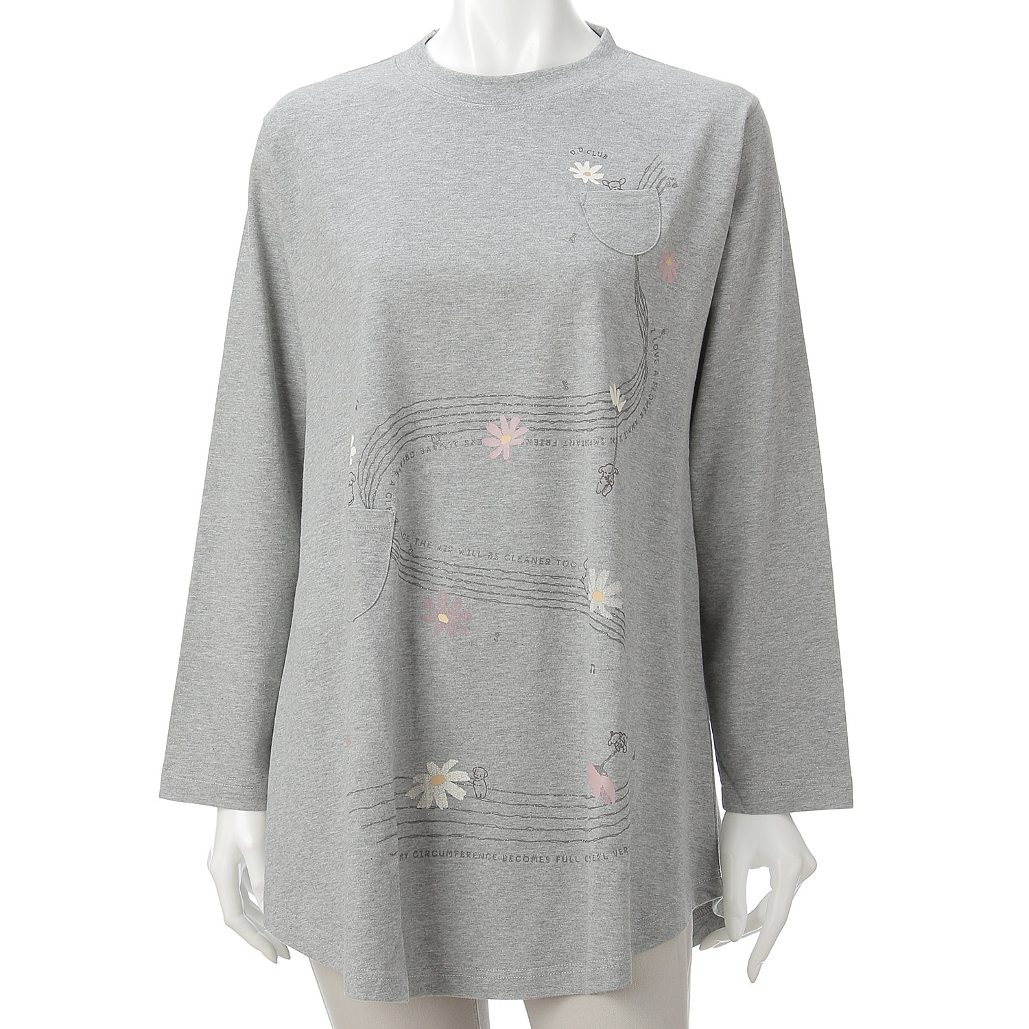 DDCLUB チュニック プードルFLOWER