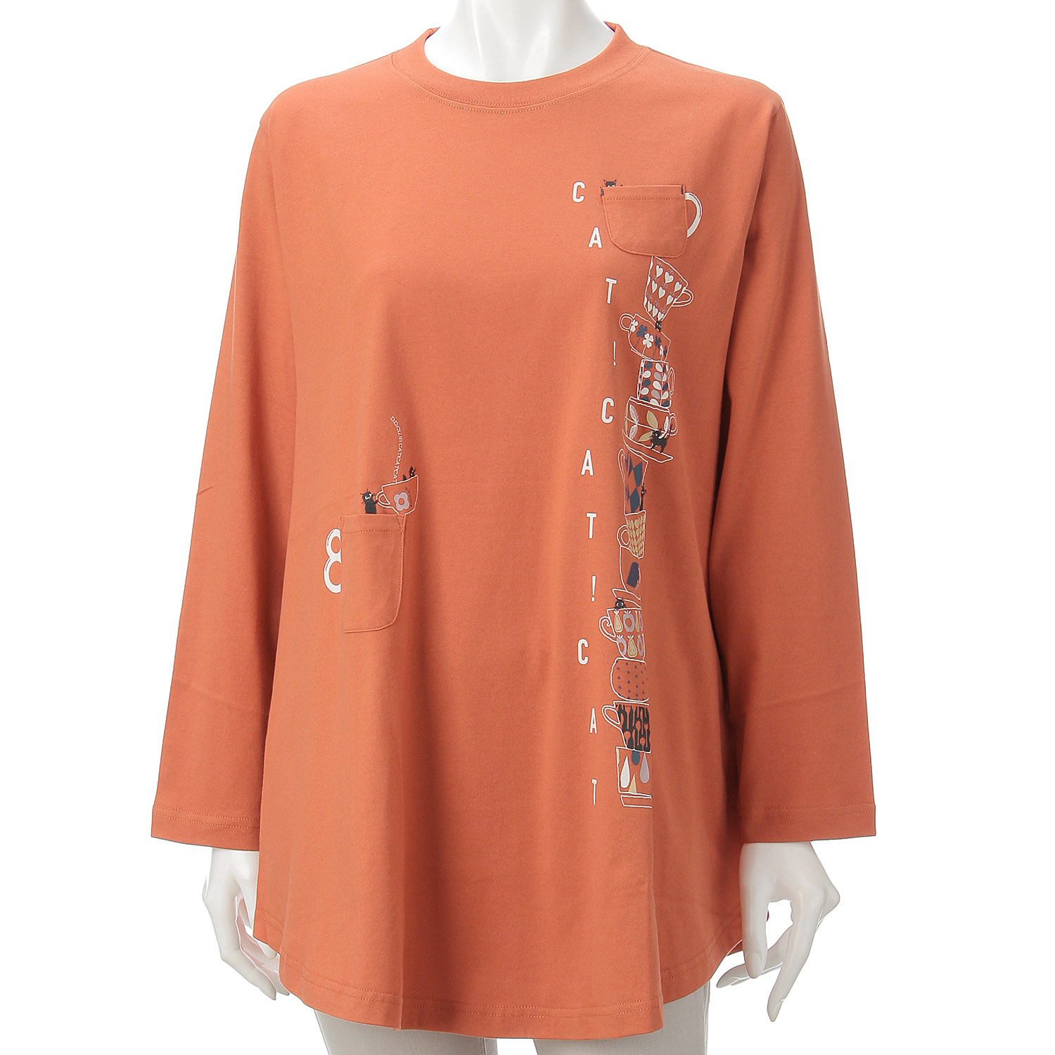 DDCLUB チュニック ネコCUP - 画像3