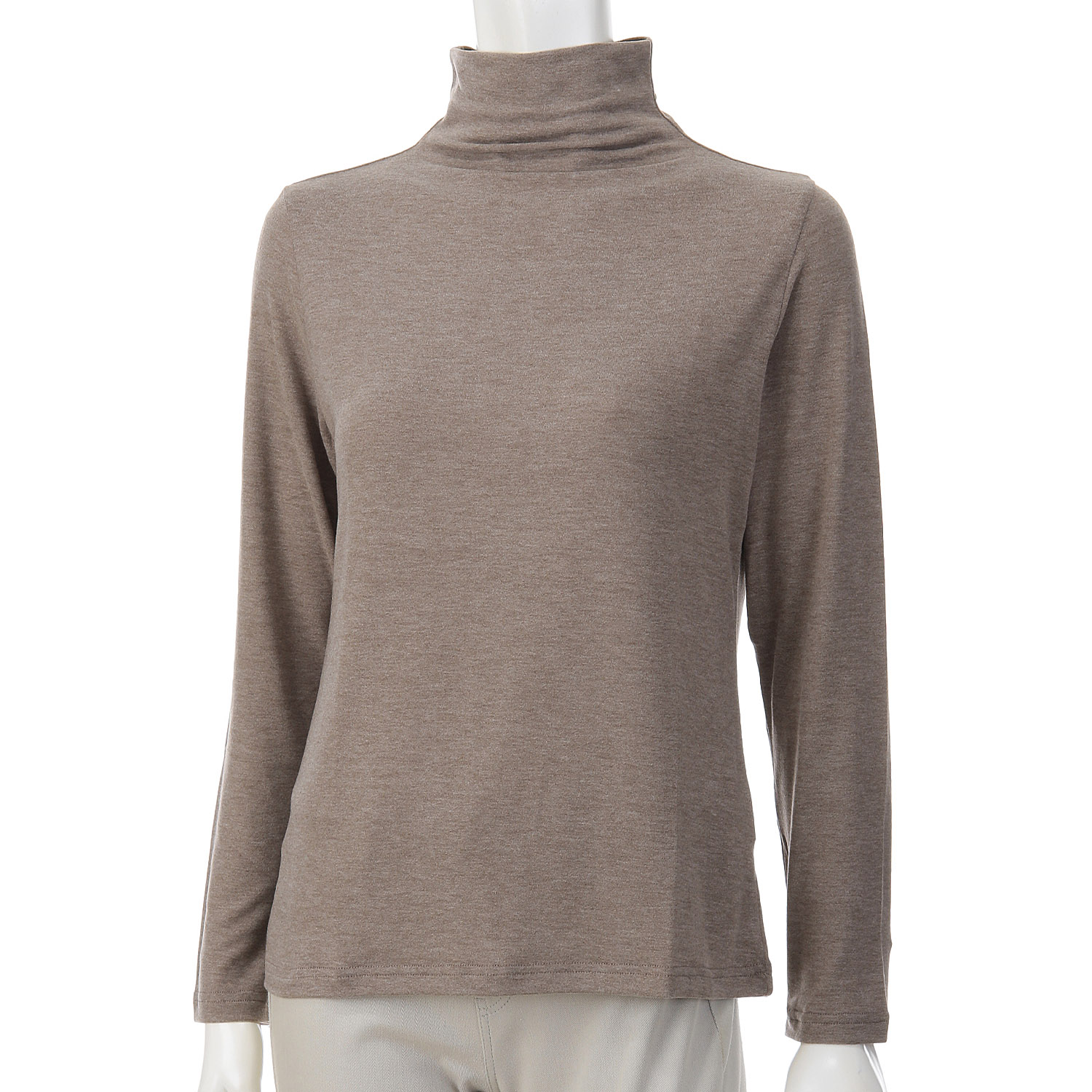 【Insta Live】ミップガーゼ無地ボトルネックカットソー - 画像17