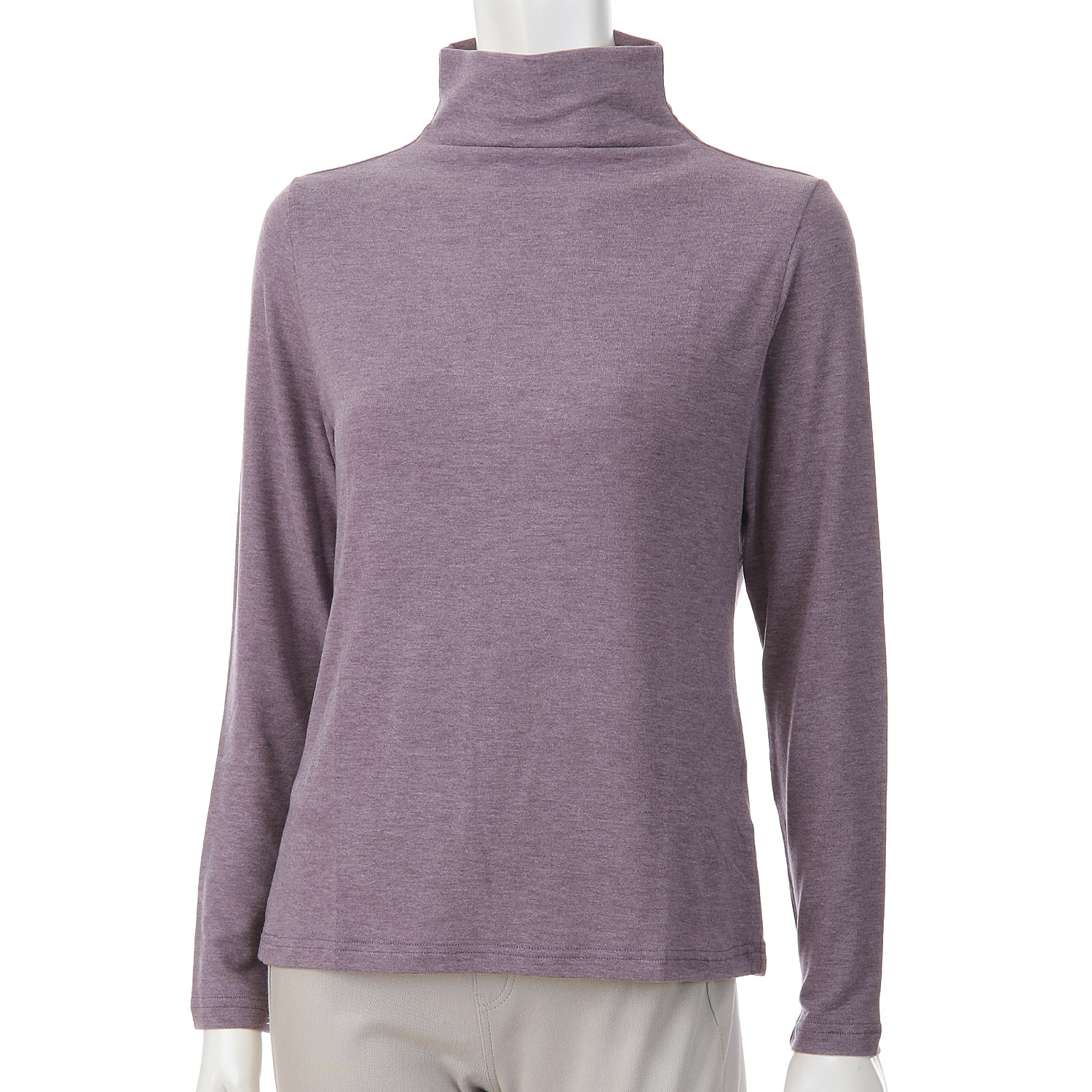 【Insta Live】ミップガーゼ無地ボトルネックカットソー - 画像37