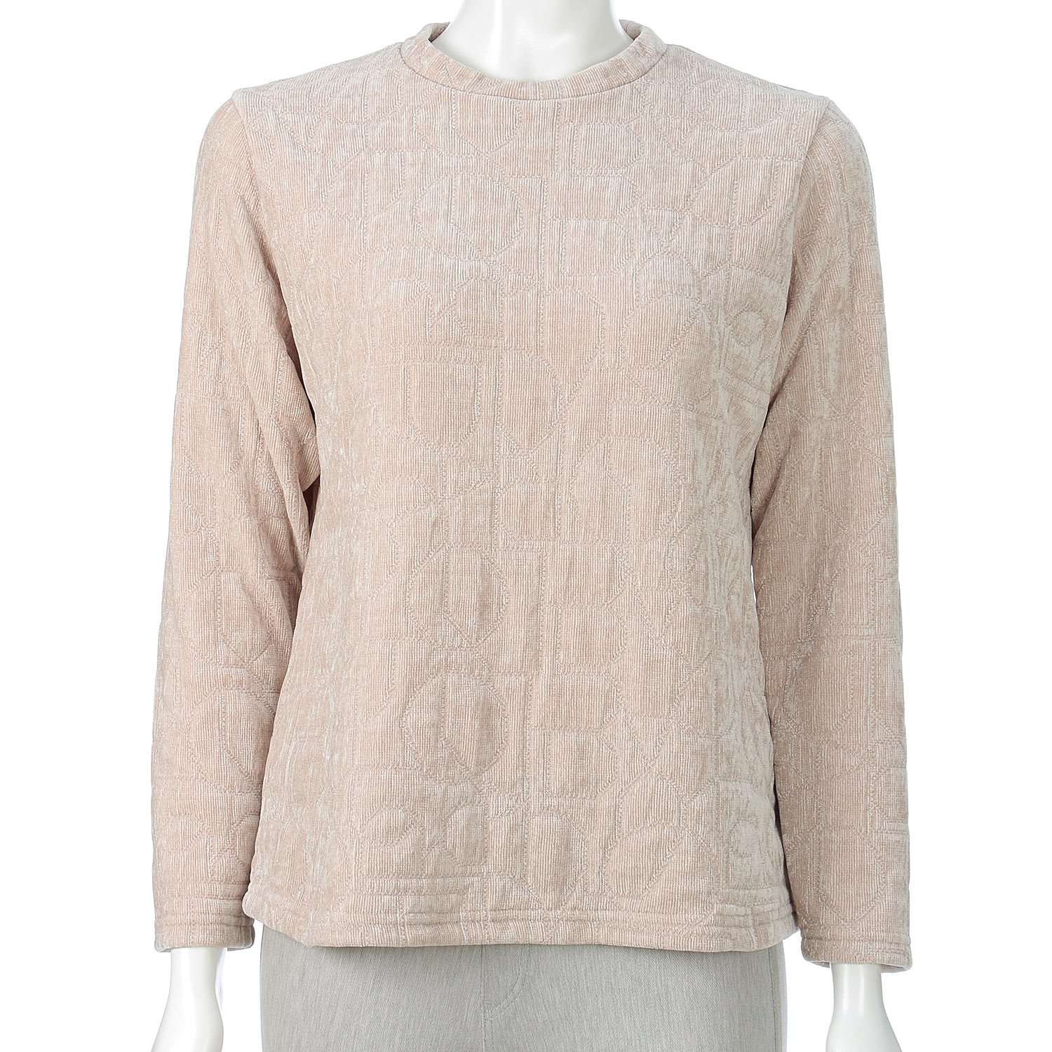 モールジャカード幾何柄プルオーバー - 画像5