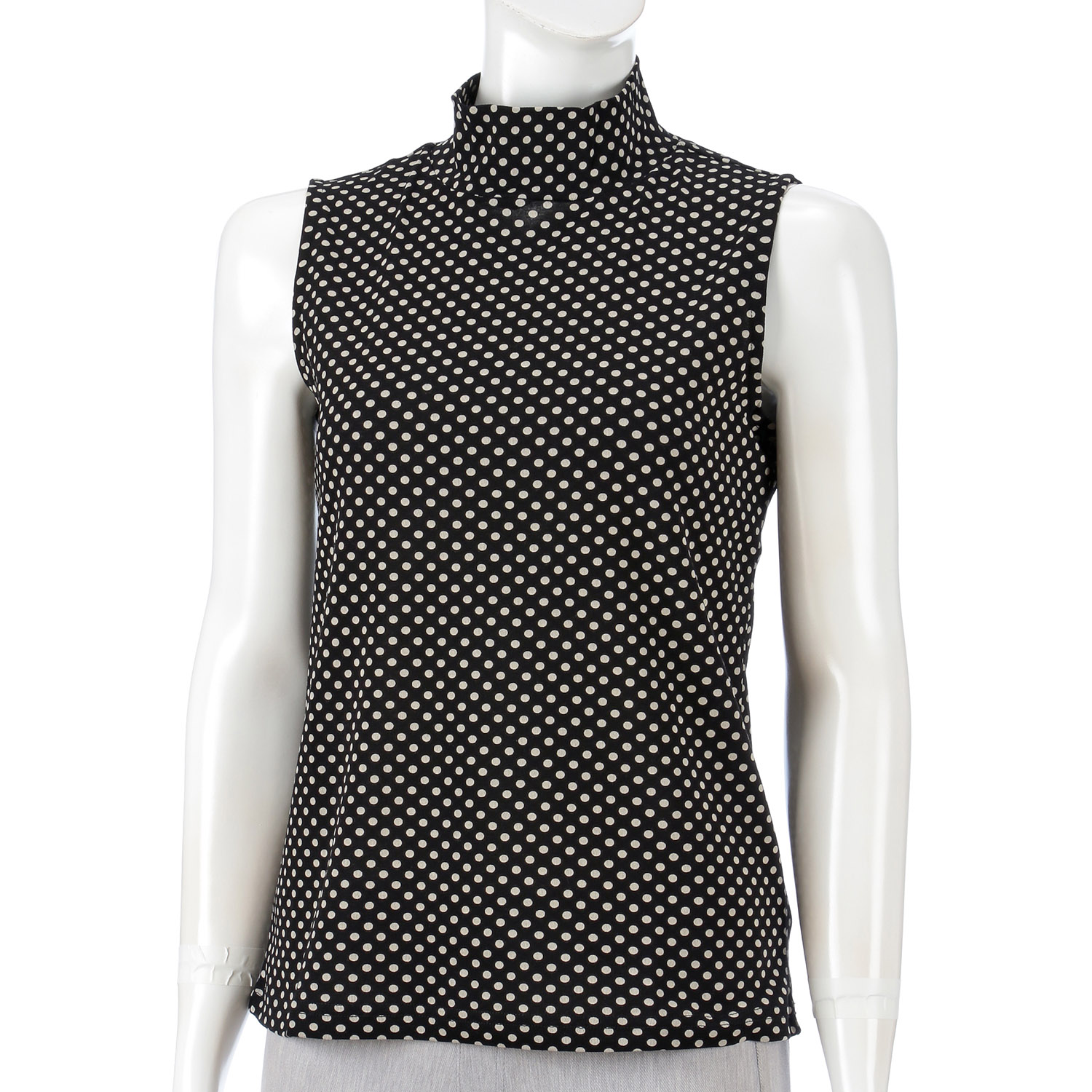 フライスドットノースリーブカットソー - 画像6