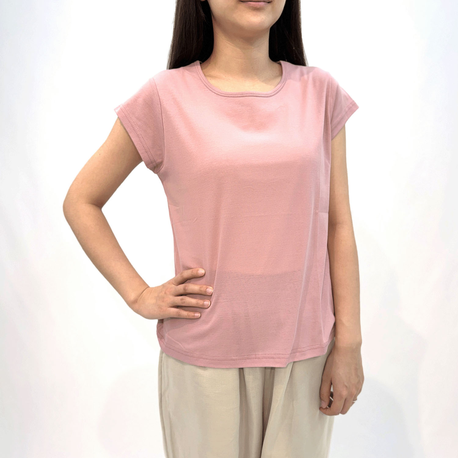 キャップドルマンフレンチカットソー - 画像6