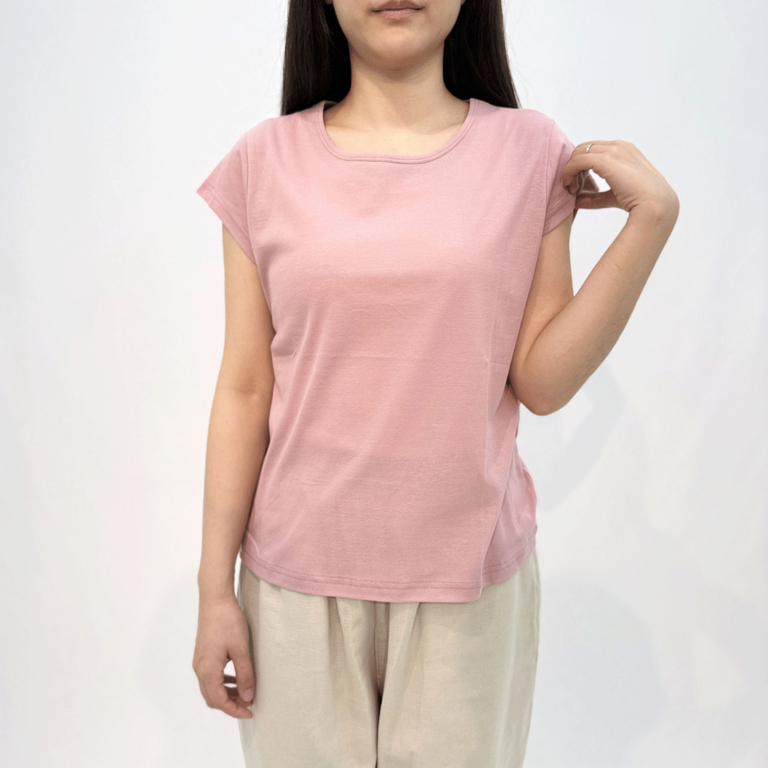 キャップドルマンフレンチカットソー