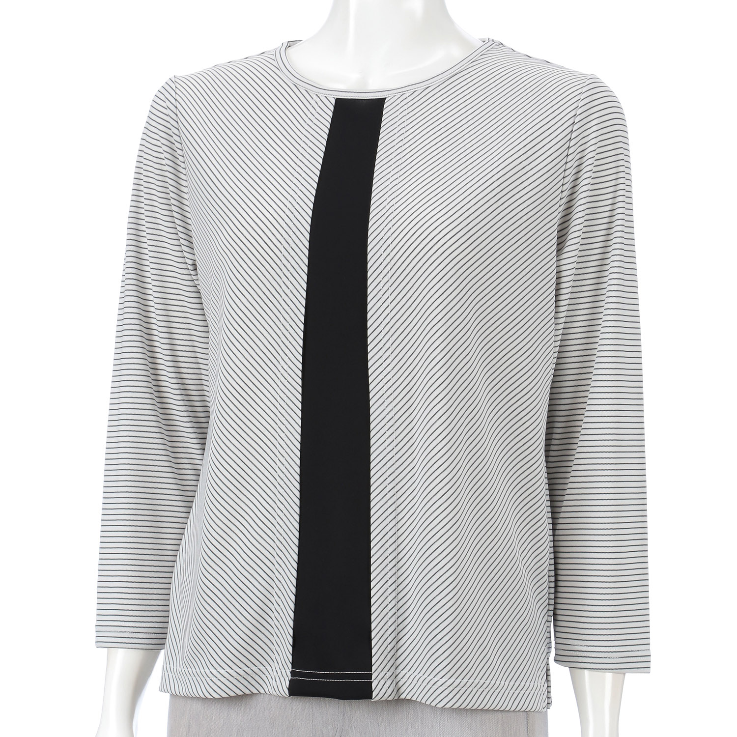 丸首切り替えプルオーバー - 画像2