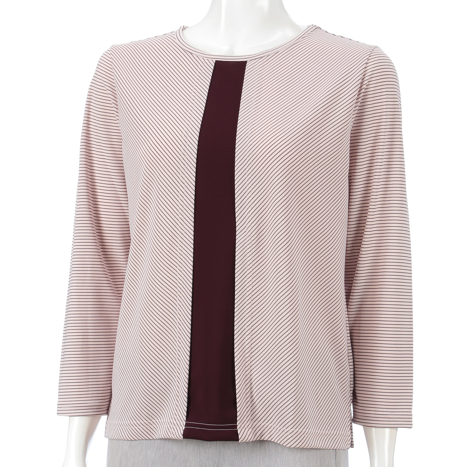 丸首切り替えプルオーバー - 画像1