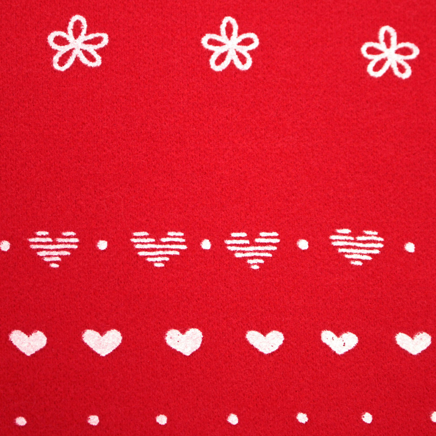 T’BIS STUDIO 起毛フレア鹿の子スムース小花柄オフタートルプルオーバー - 画像11