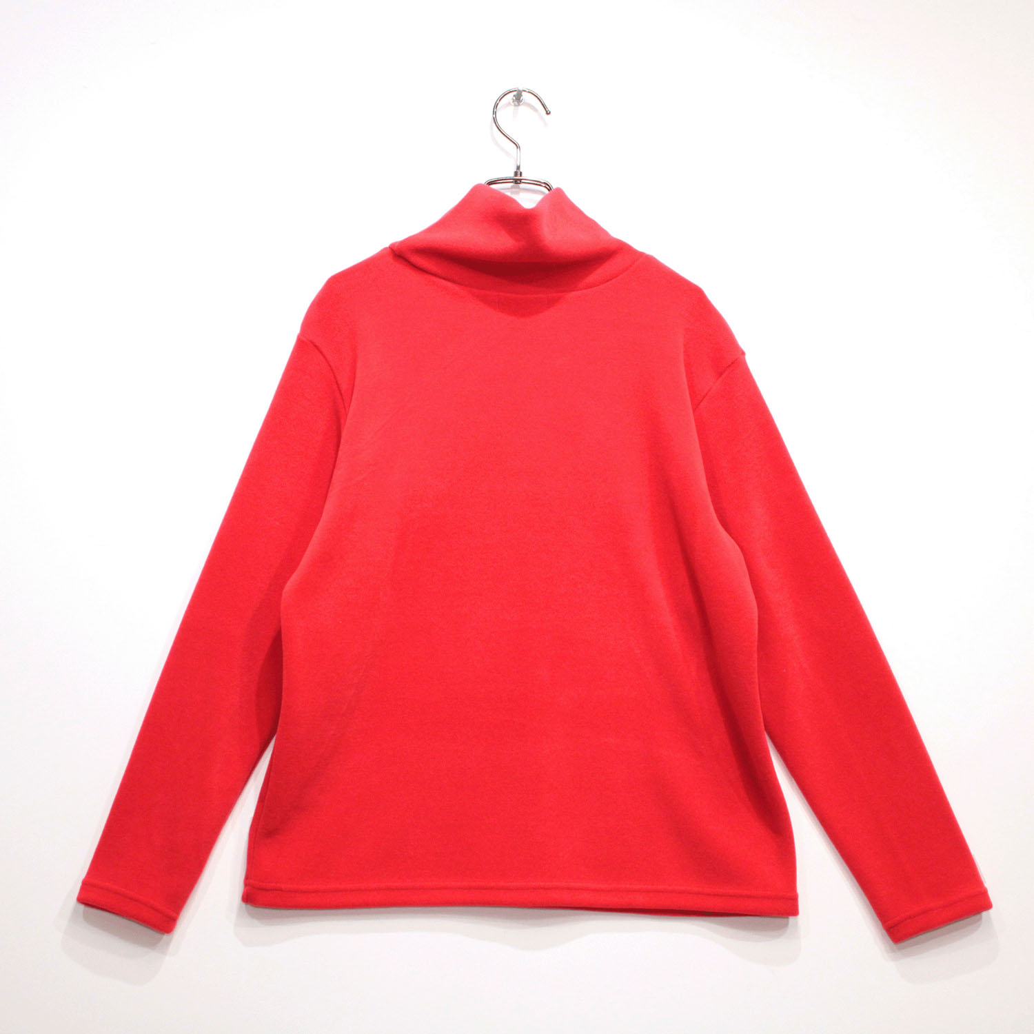 T’BIS STUDIO 起毛フレア鹿の子スムース小花柄オフタートルプルオーバー - 画像14