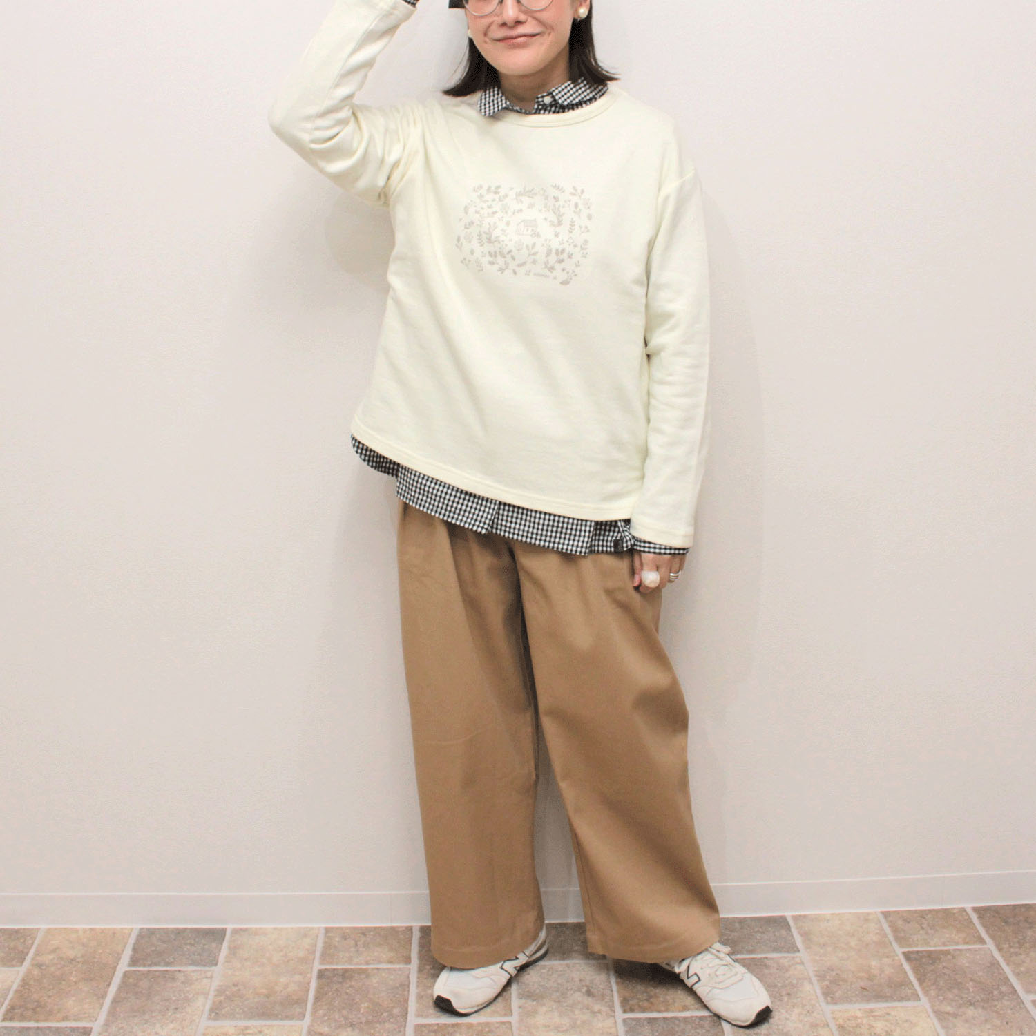 notorico My favorite things 長袖プリントカットソー - 画像5