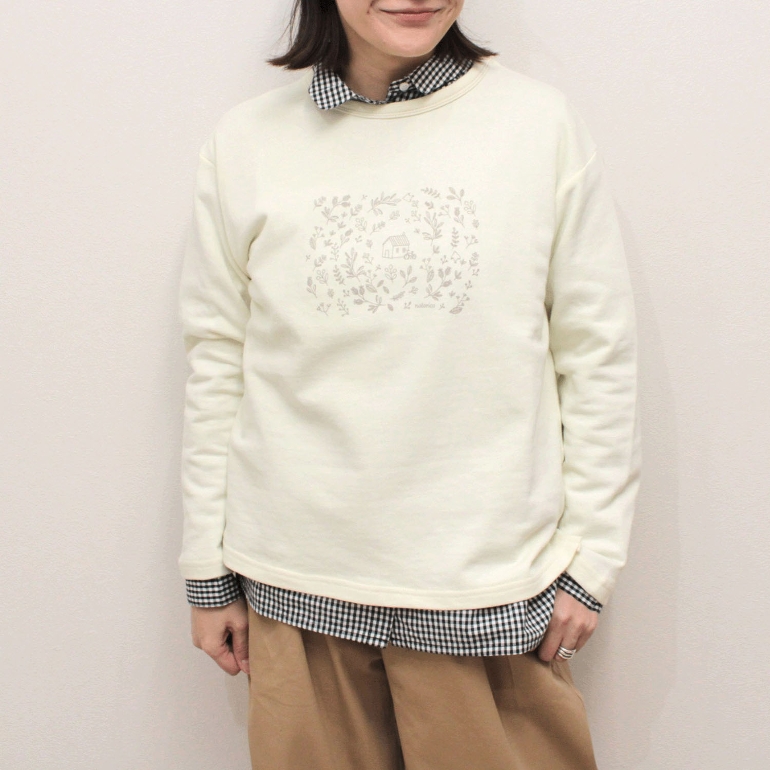 notorico My favorite things 長袖プリントカットソー - 画像1