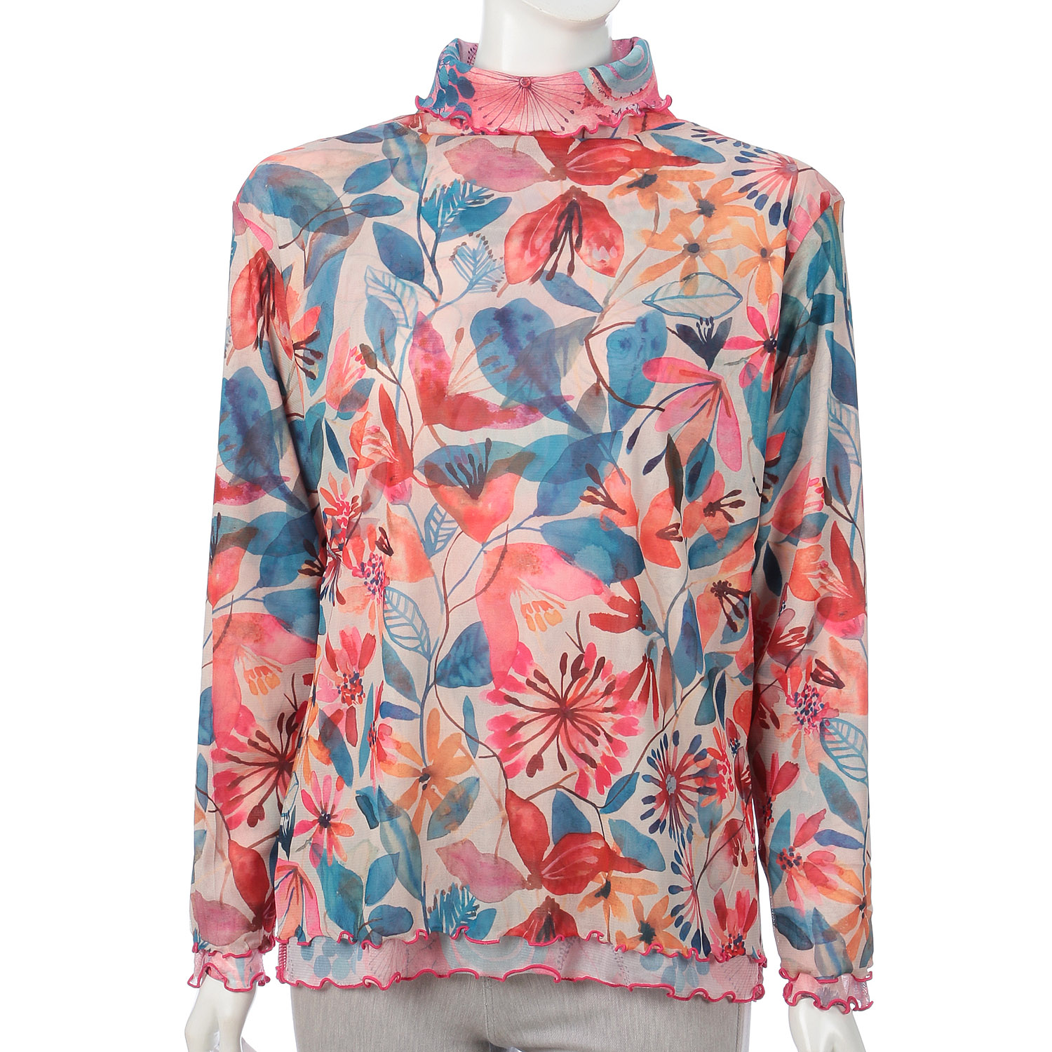 パワーネットリバーシブルプリントプルオーバー - 画像5