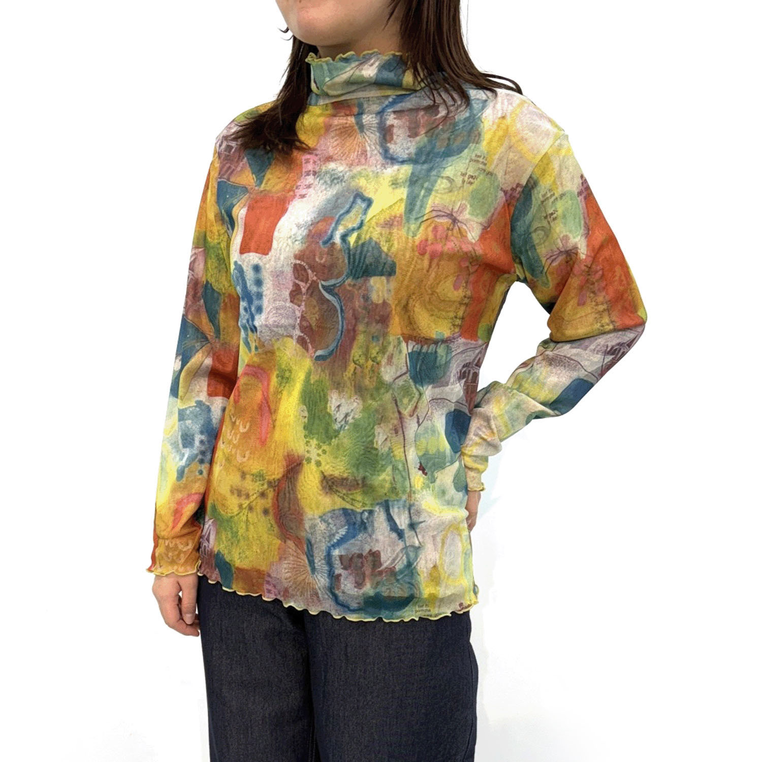 パワーネットリバーシブルプリントプルオーバー - 画像2