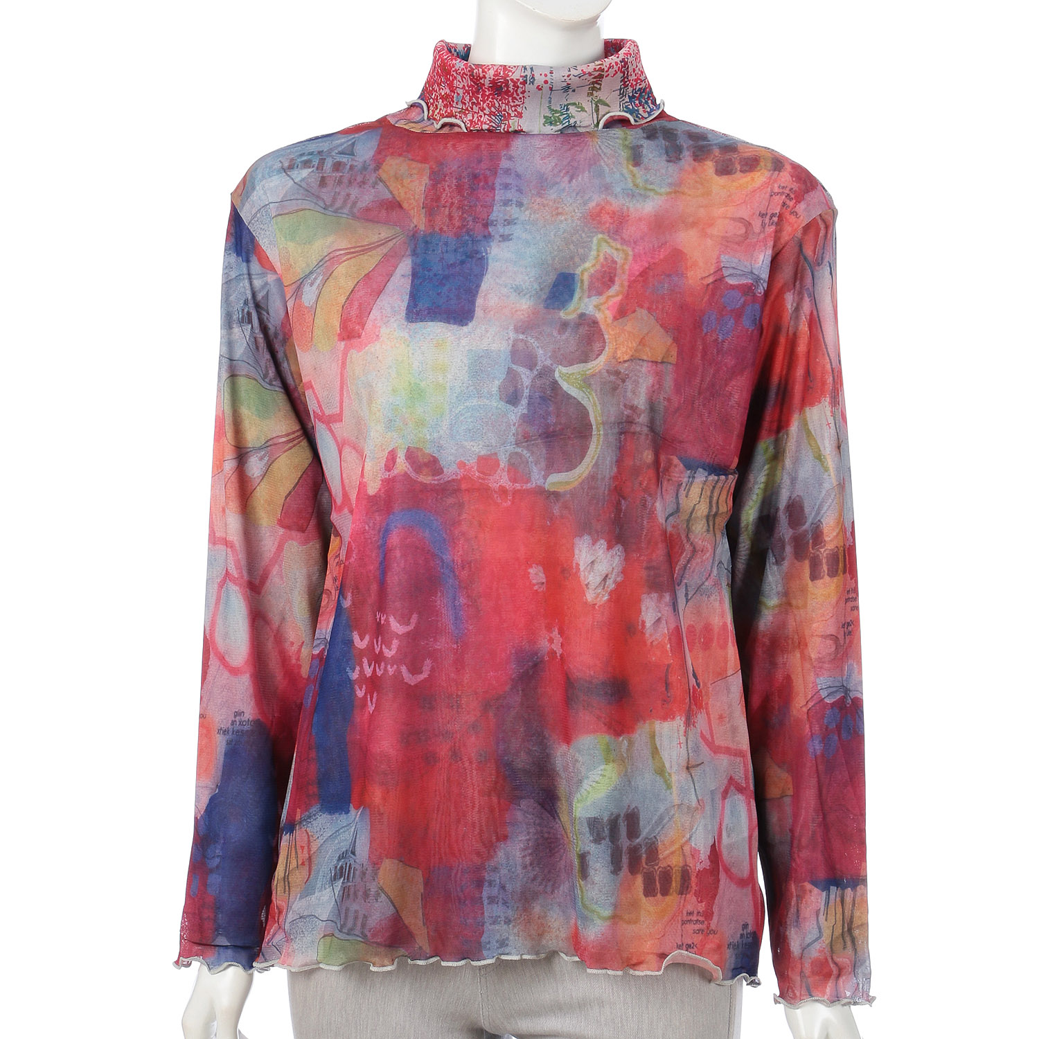 パワーネットリバーシブルプリントプルオーバー - 画像3