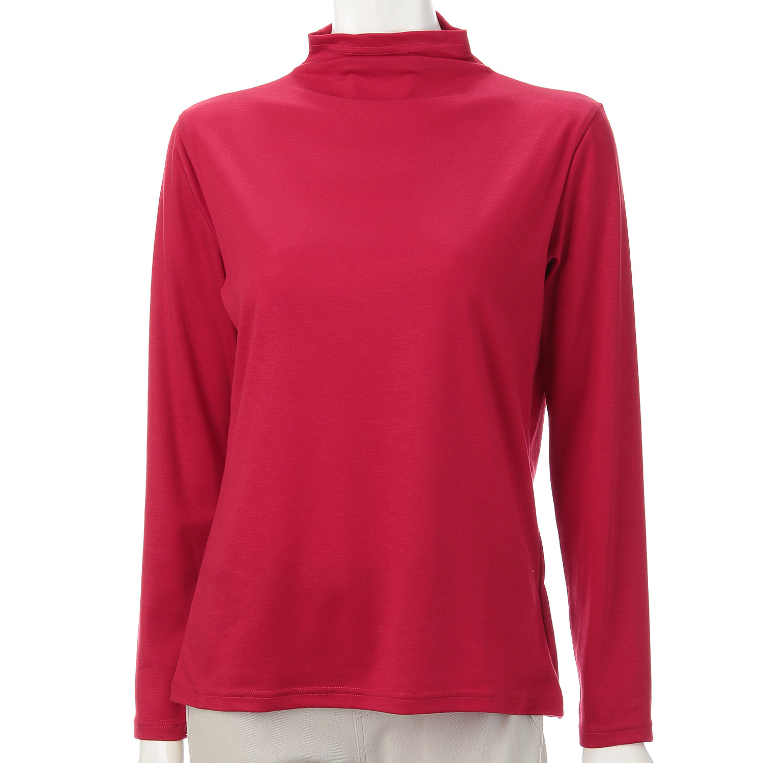 片袋ボトルネックカットソー - 画像5