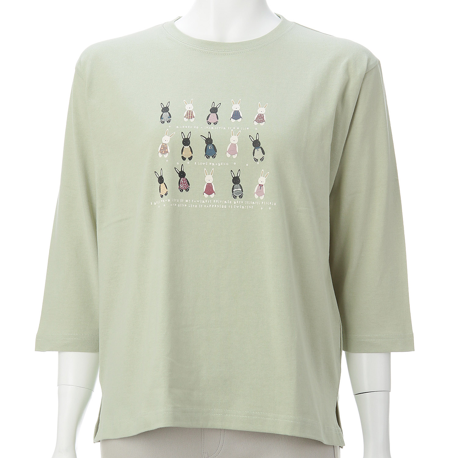 DDCLUB 7分袖T トイラビット - 画像8