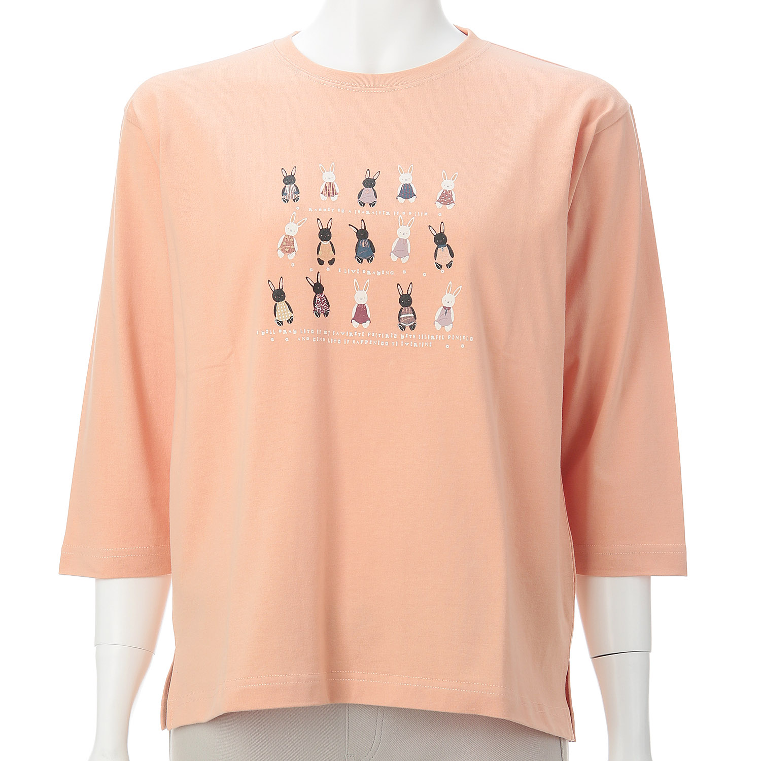 DDCLUB 7分袖T トイラビット - 画像1