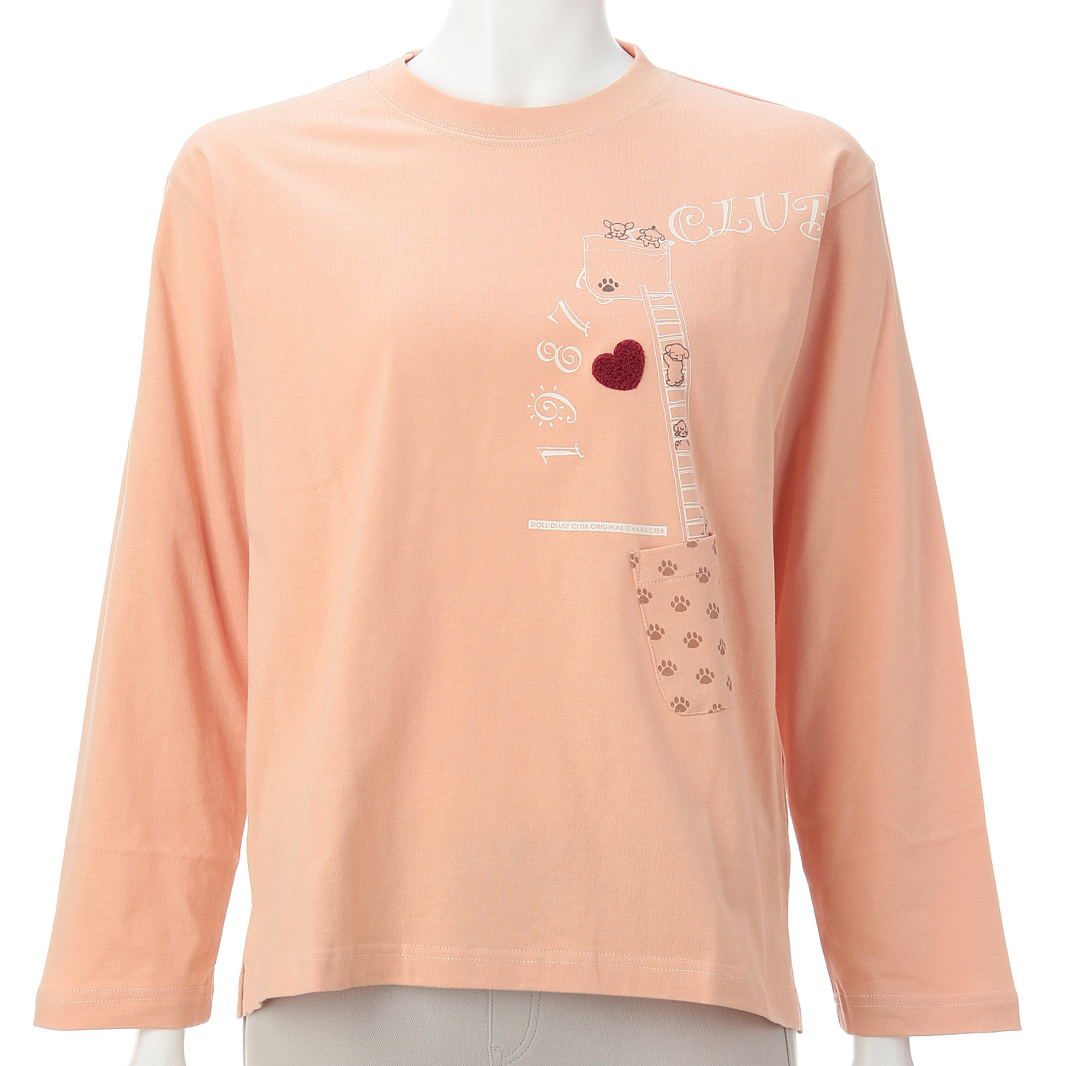 DDCLUB 長袖T プードルポケット - 画像3