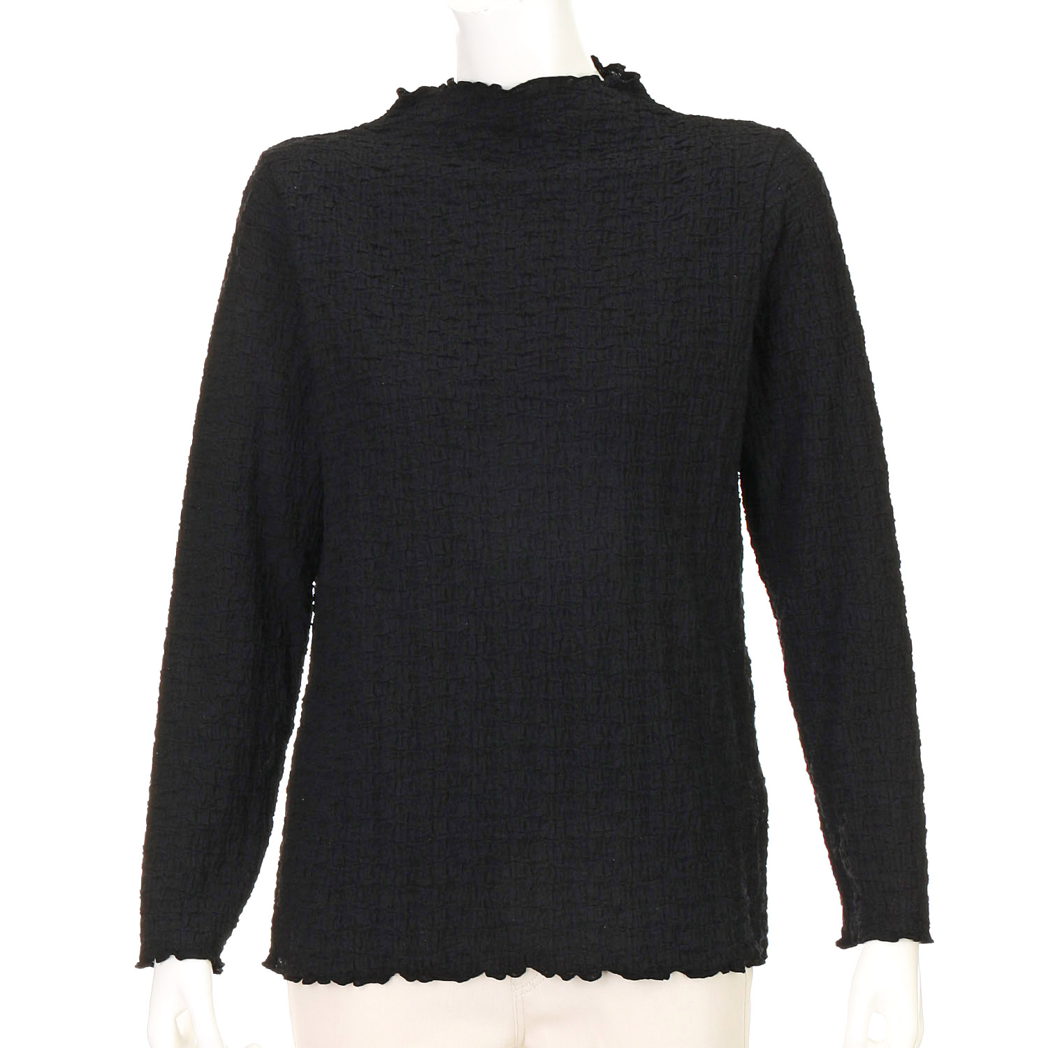 レーシーメロウボトルネックカットソー - 画像3