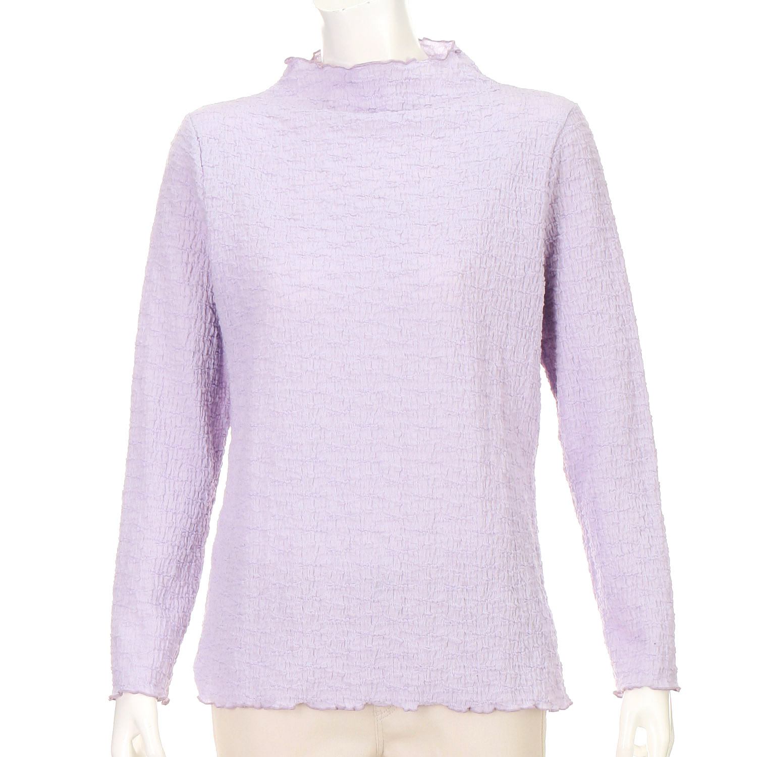 レーシーメロウボトルネックカットソー - 画像6