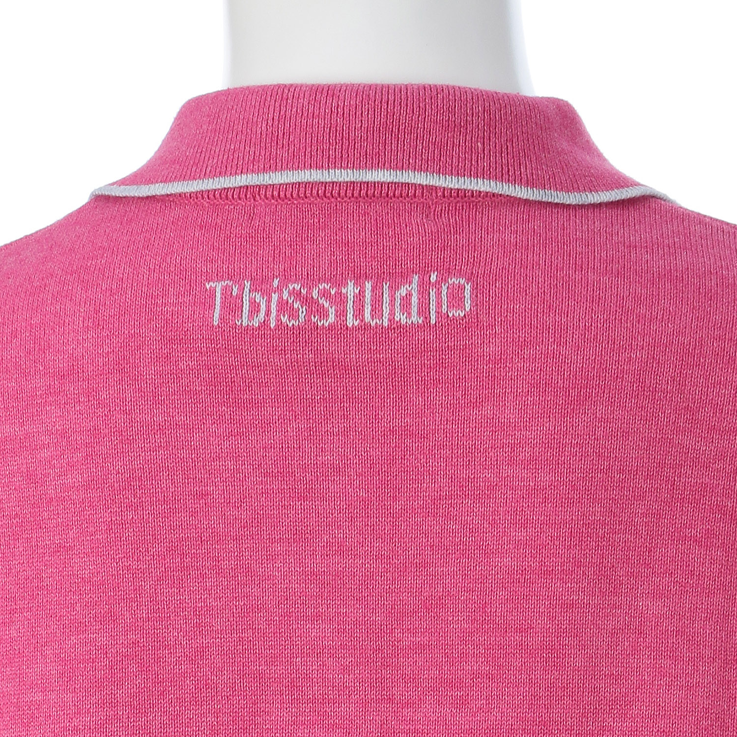 T’BIS STUDIO イヌワンポイント半袖サマーニットポロシャツ - 画像14