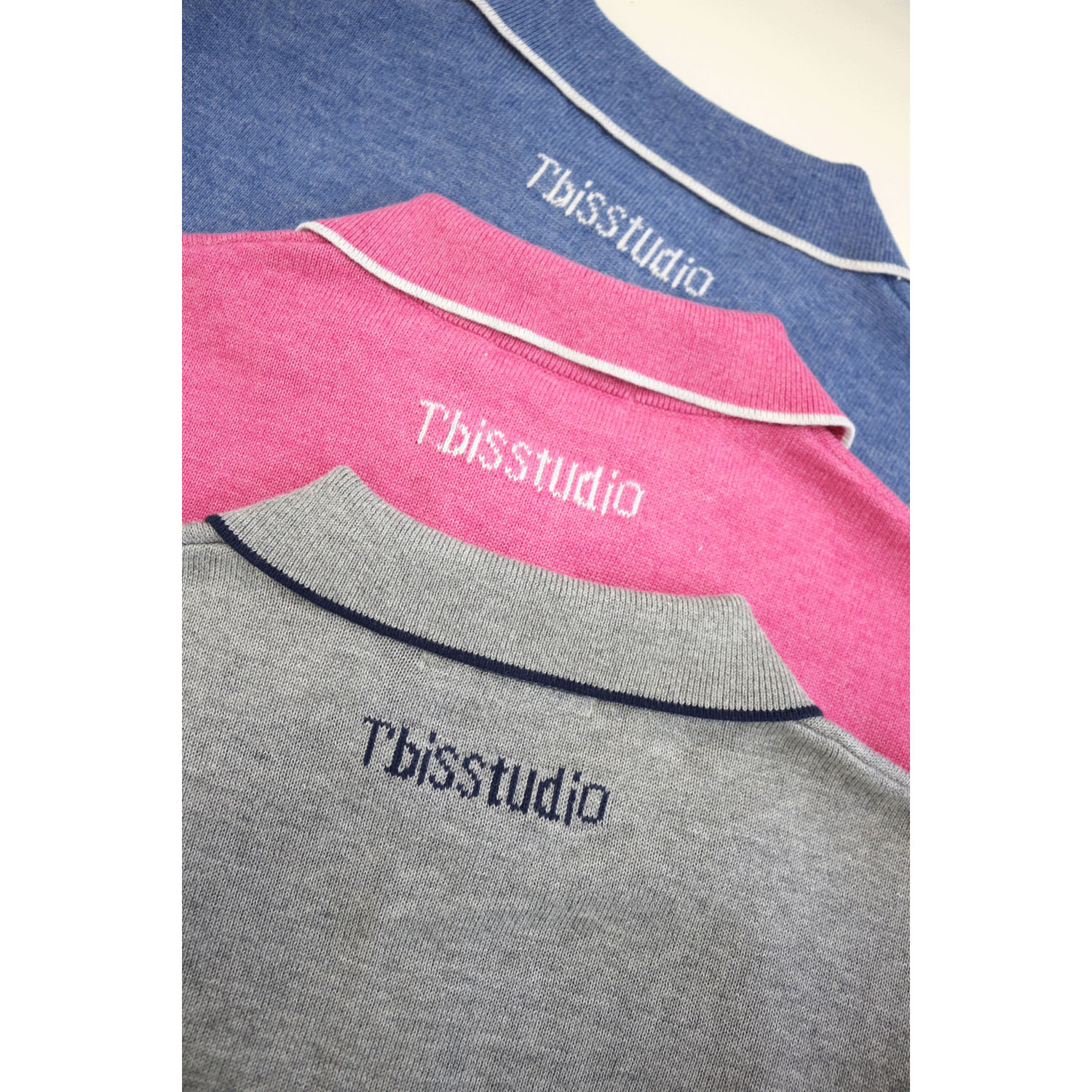 T’BIS STUDIO イヌワンポイント半袖サマーニットポロシャツ - 画像21