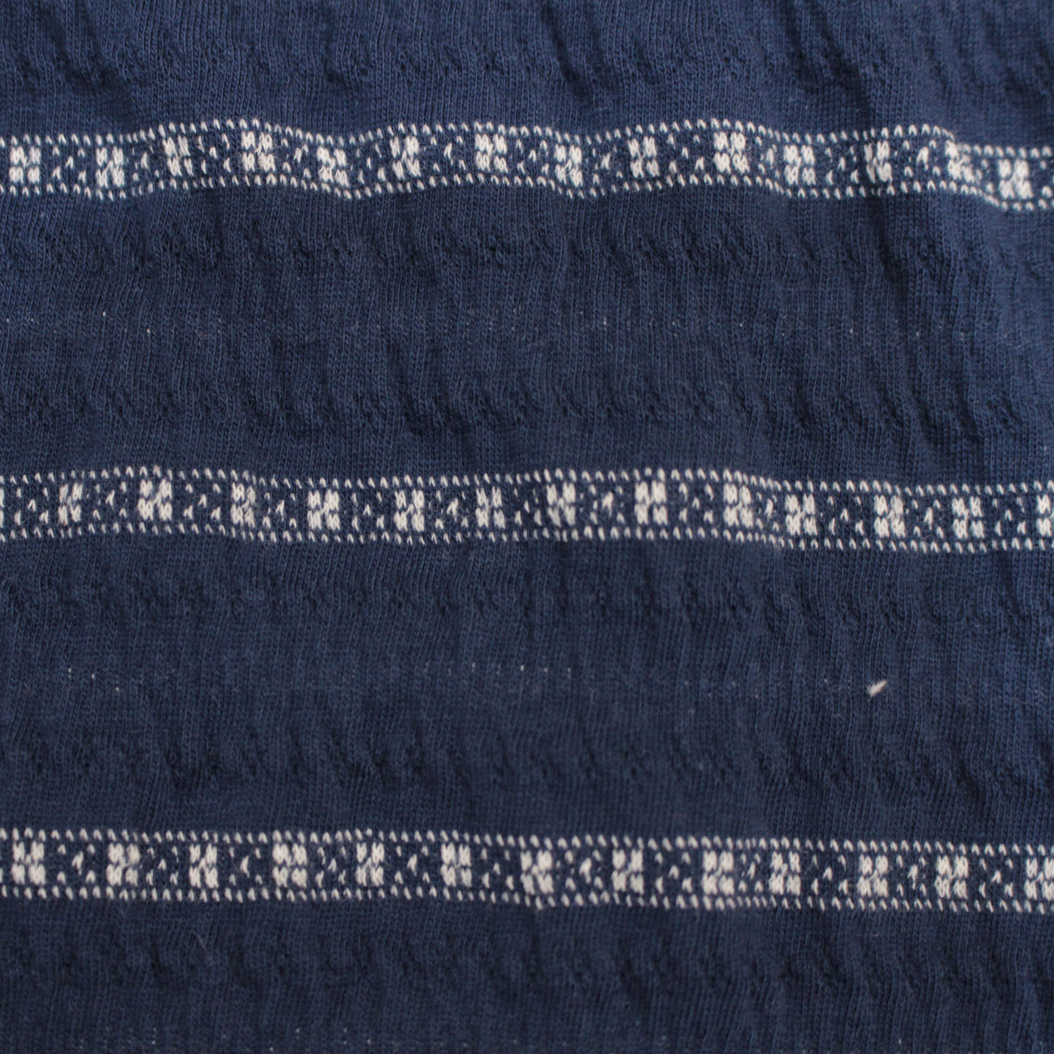 T’BIS STUDIO  シャーリングジャカードクローバー柄5分袖Tシャツ - 画像6