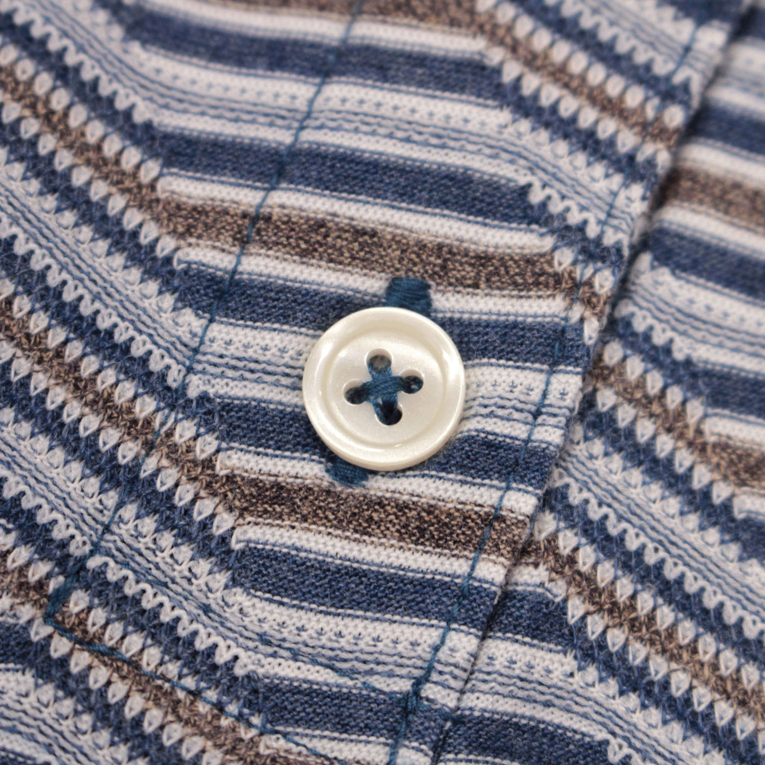 T’BIS STUDIO ギザギザ波々タックボーダー5分袖ポロシャツ - 画像24