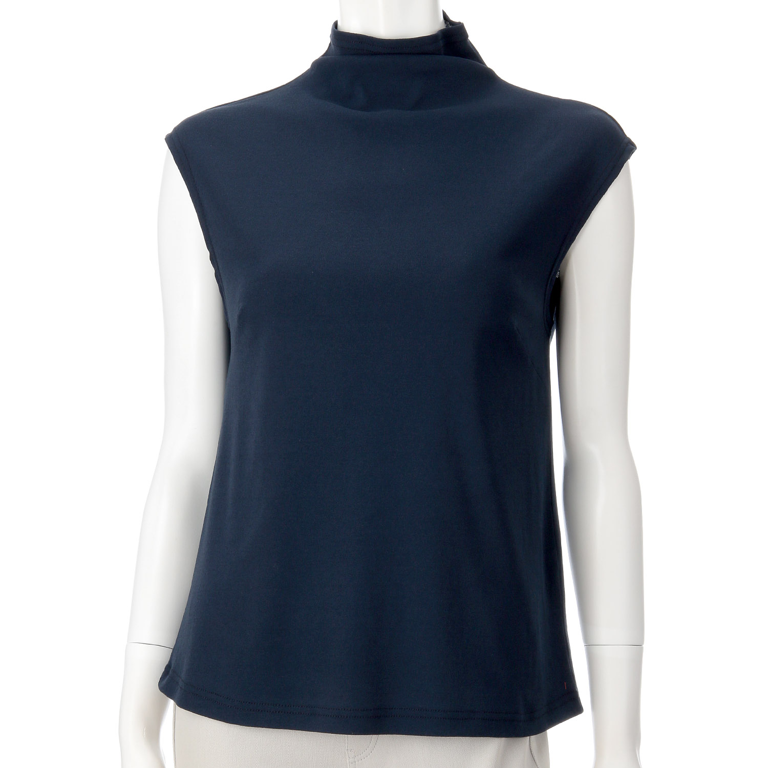 マチ付きボトルネックタンクトップ - 画像11