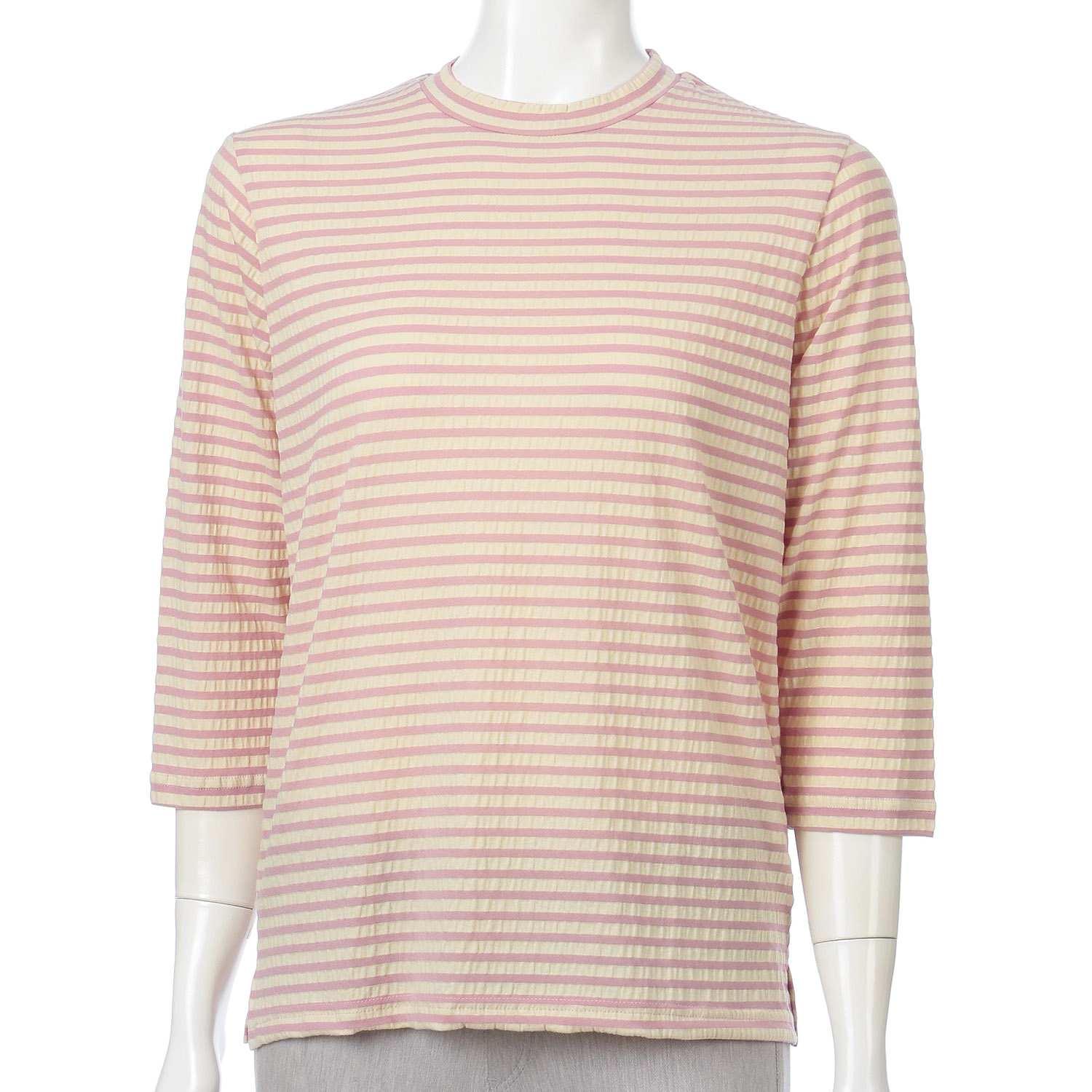 サッカーボーダー丸首七分袖カットソー - 画像4