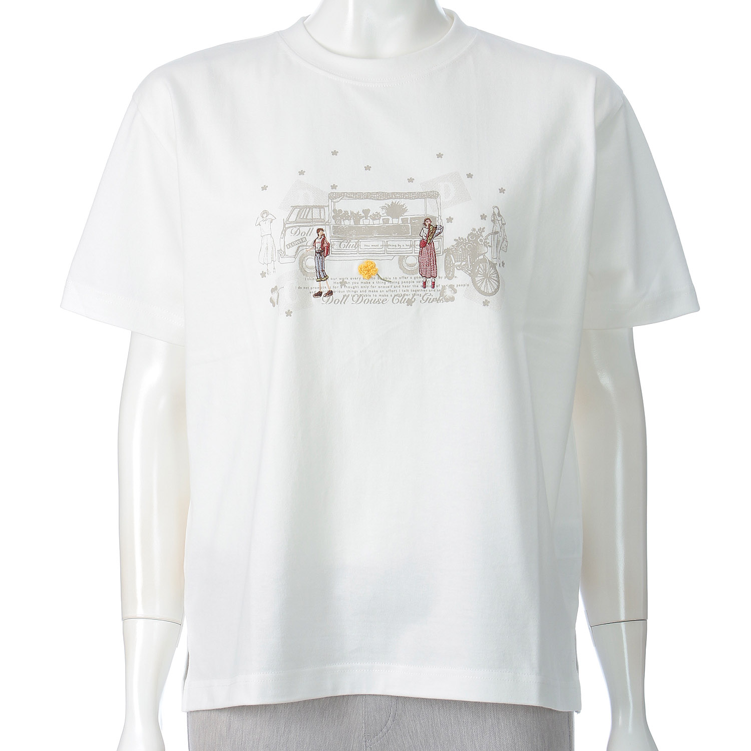 DDCLUB プリントT GIRLS