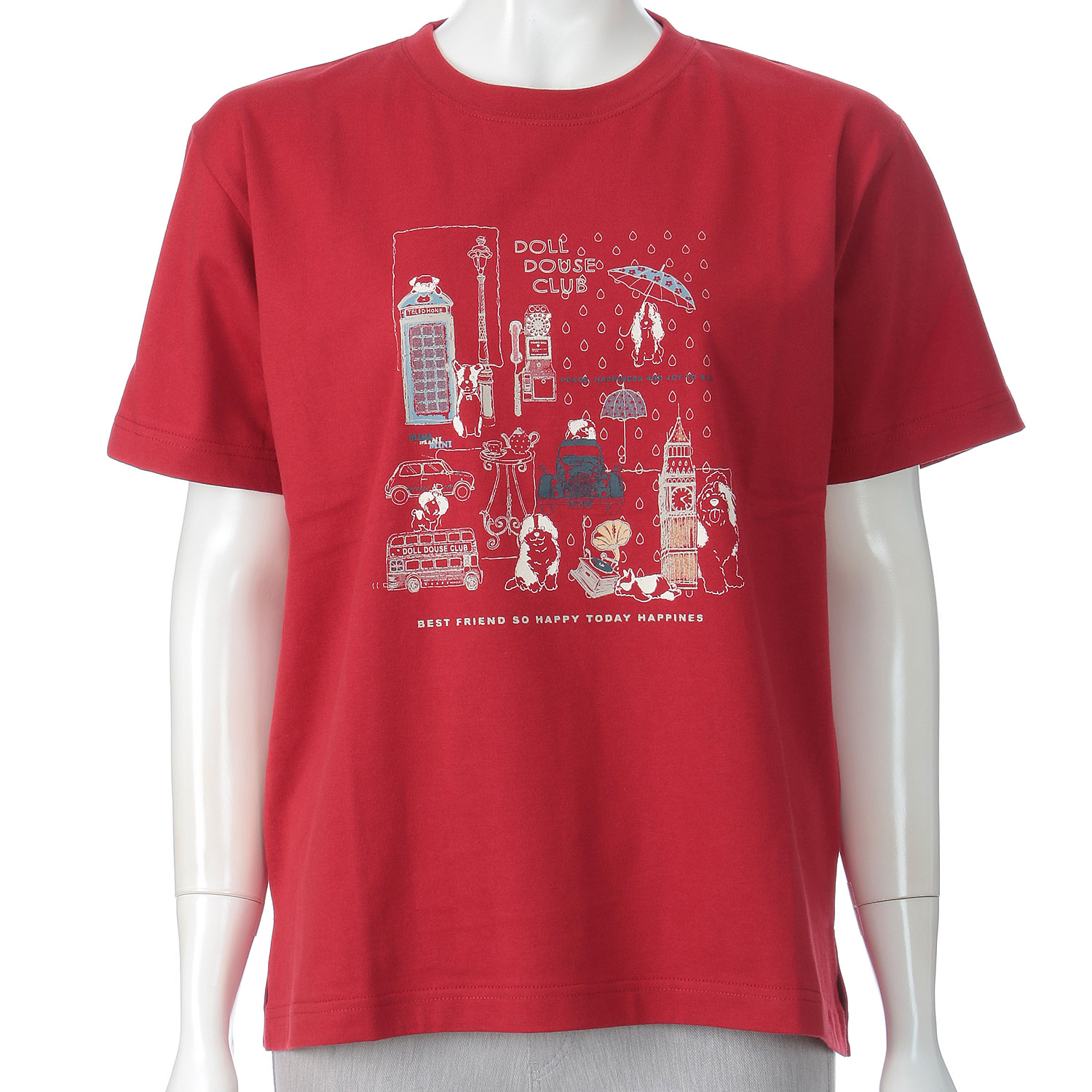 DDCLUB プリントT DOG LONDON - 画像4