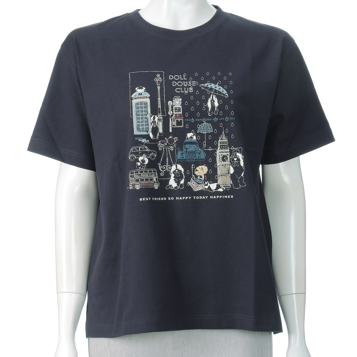 DDCLUB プリントT DOG LONDON - 画像9