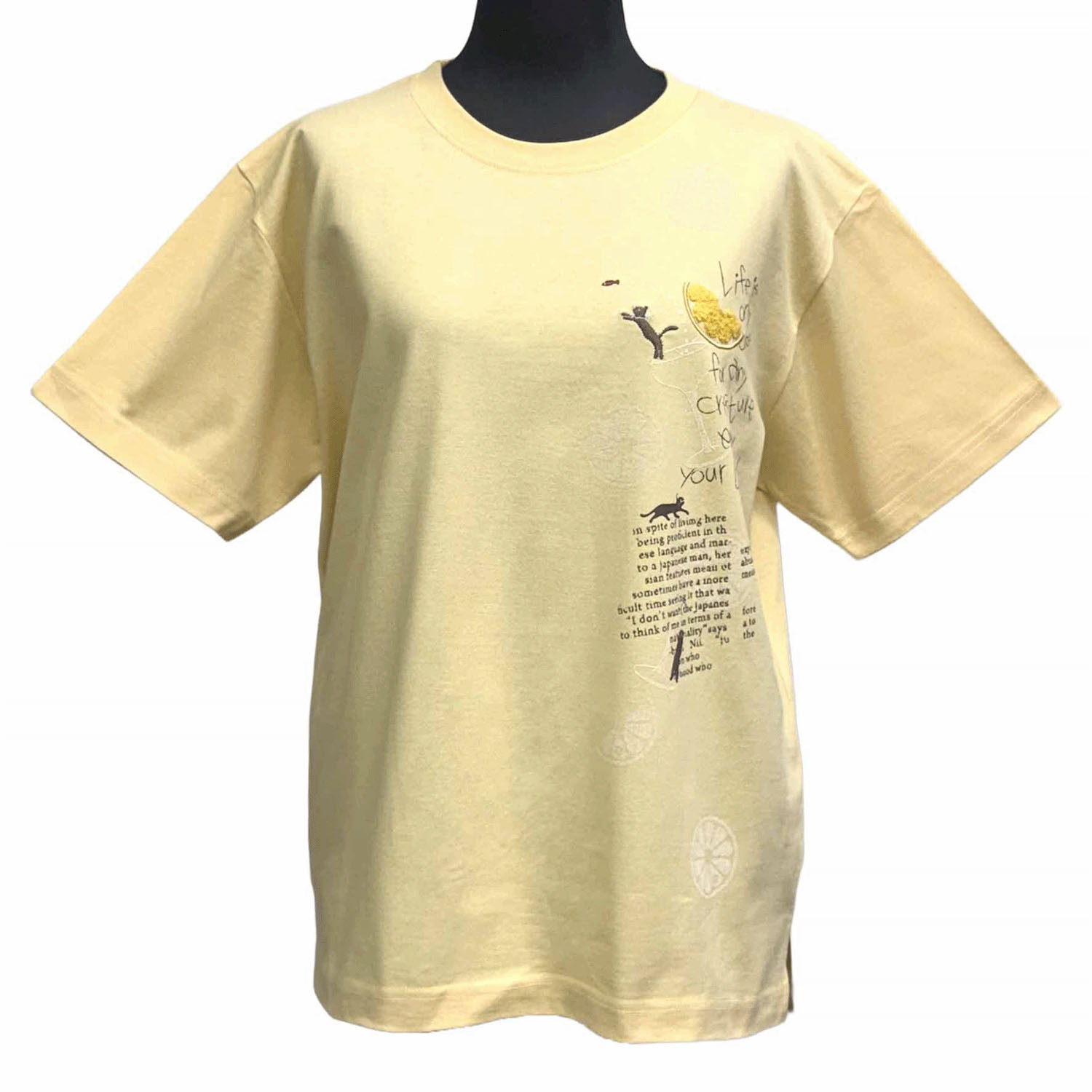 DDCLUB プリントT ネコレモン - 画像5