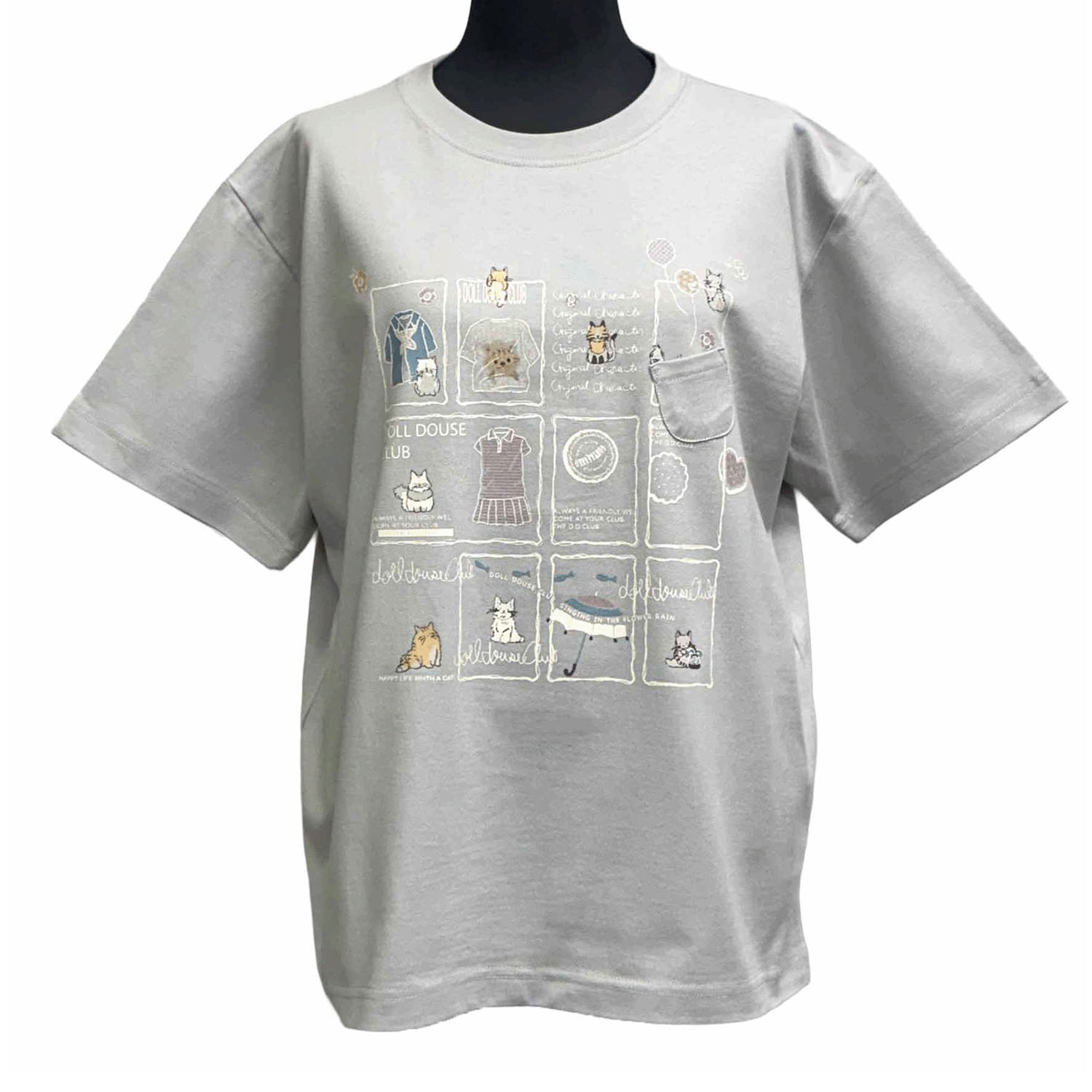 DDCLUB プリントT ネコetc． - 画像2