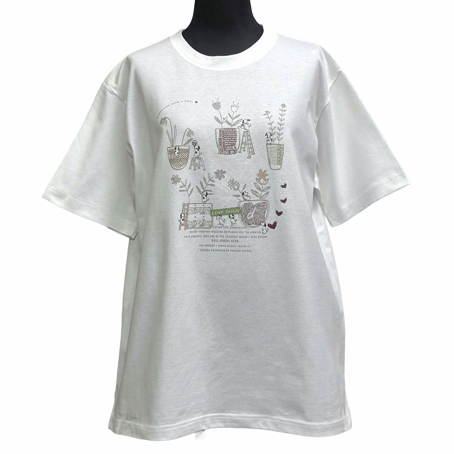 DDCLUB ロングT クレヨン犬POT - 画像1