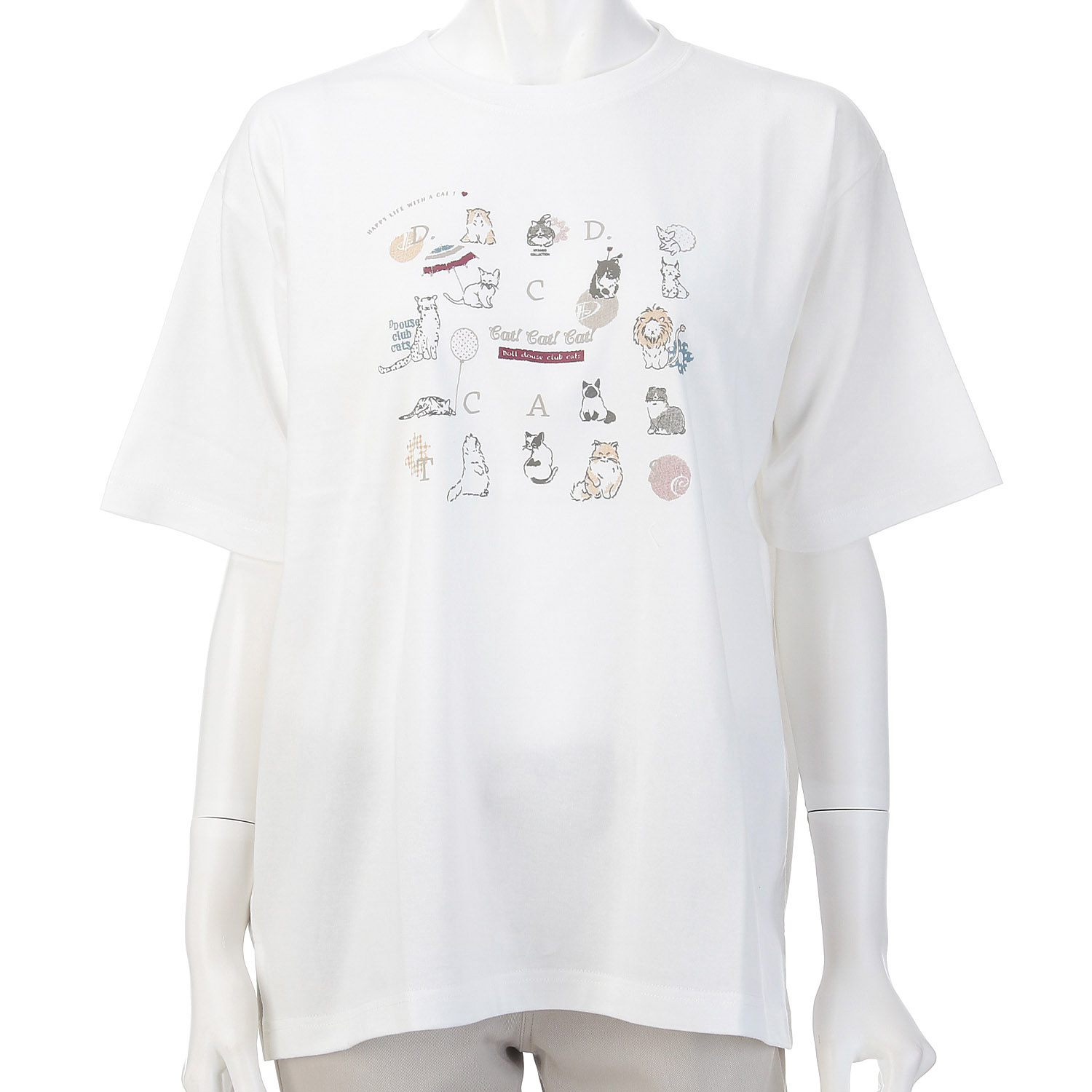 DDCLUB ワイドT CAT WORLD