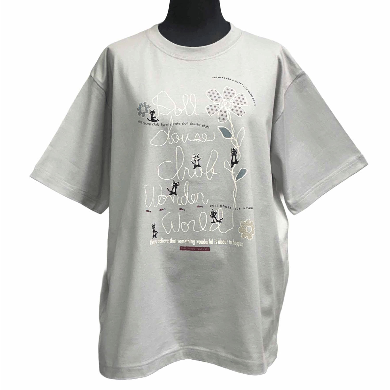 DDCLUB ワイドT ネコIVY - 画像2