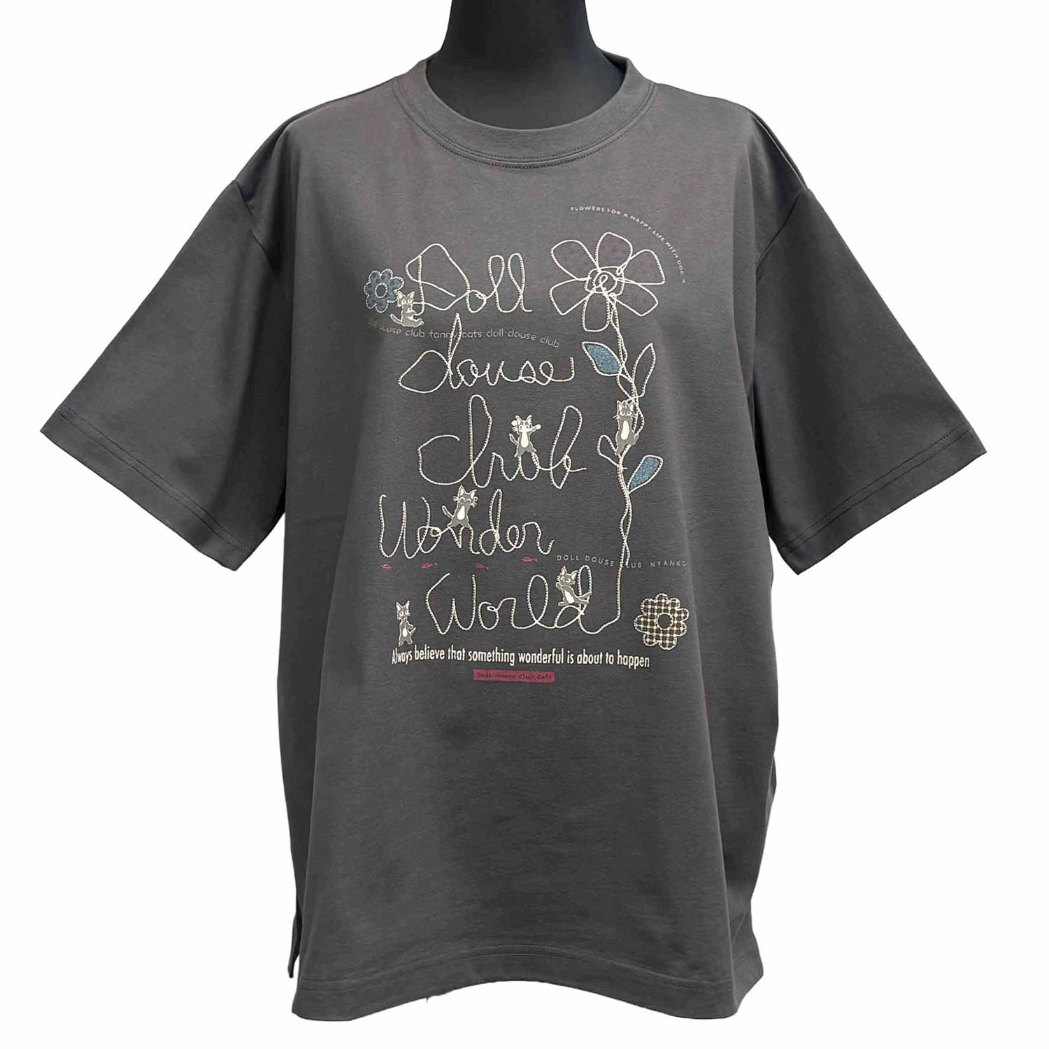 DDCLUB ワイドT ネコIVY - 画像3