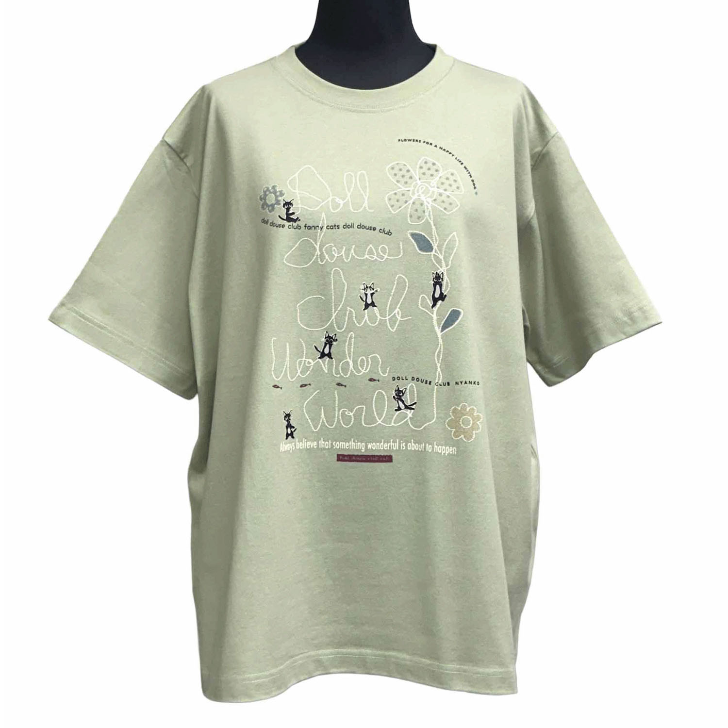 DDCLUB ワイドT ネコIVY - 画像5